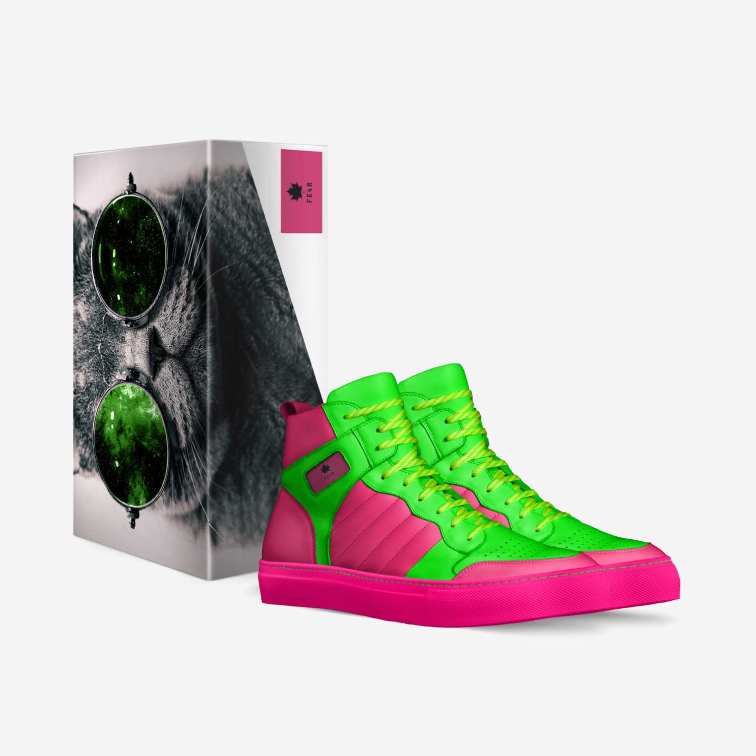 F E 4 R custom made in Italy shoes by Kyle Roder | Box view