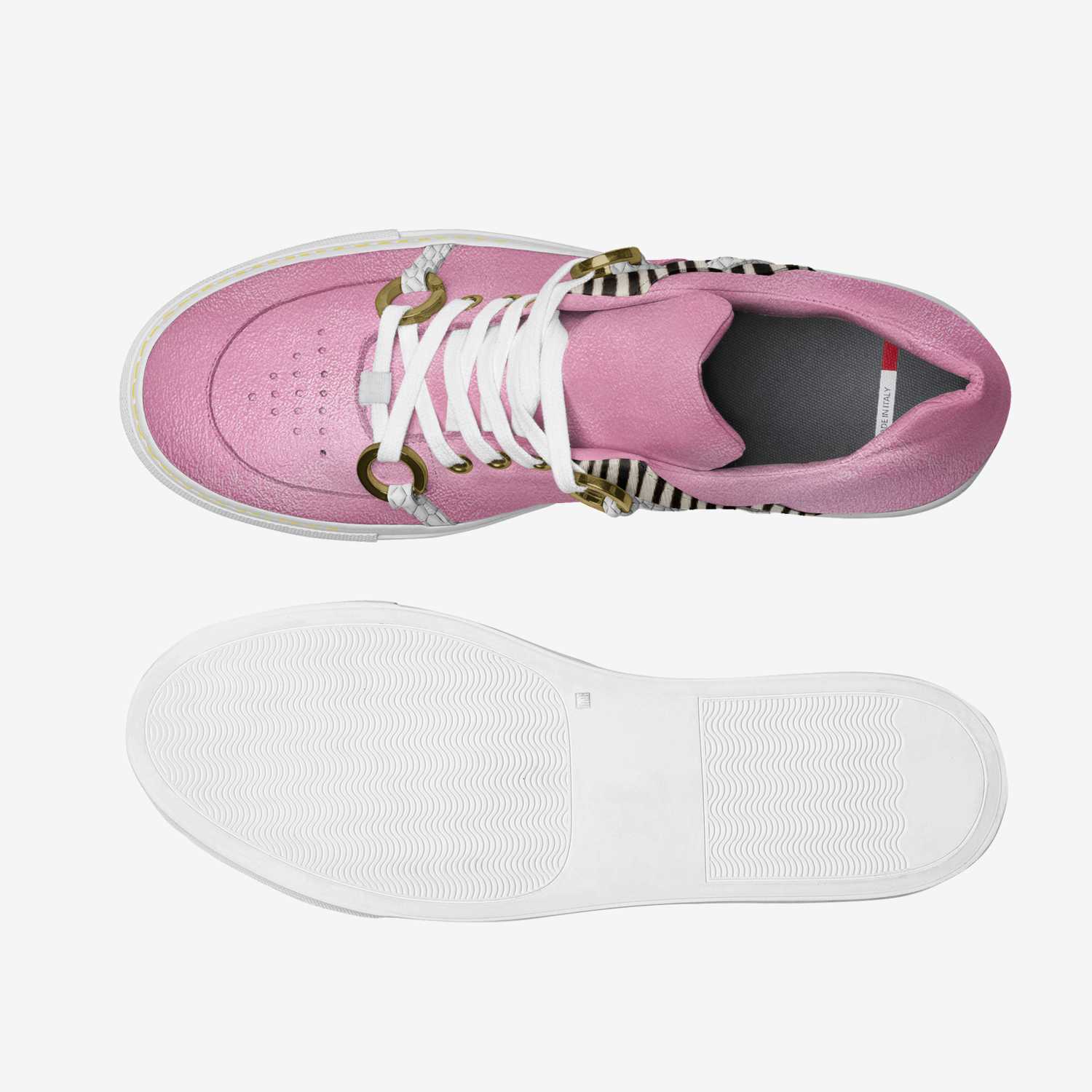 The Everydays custom made in Italy shoes by Hayden Siniard | Top view
