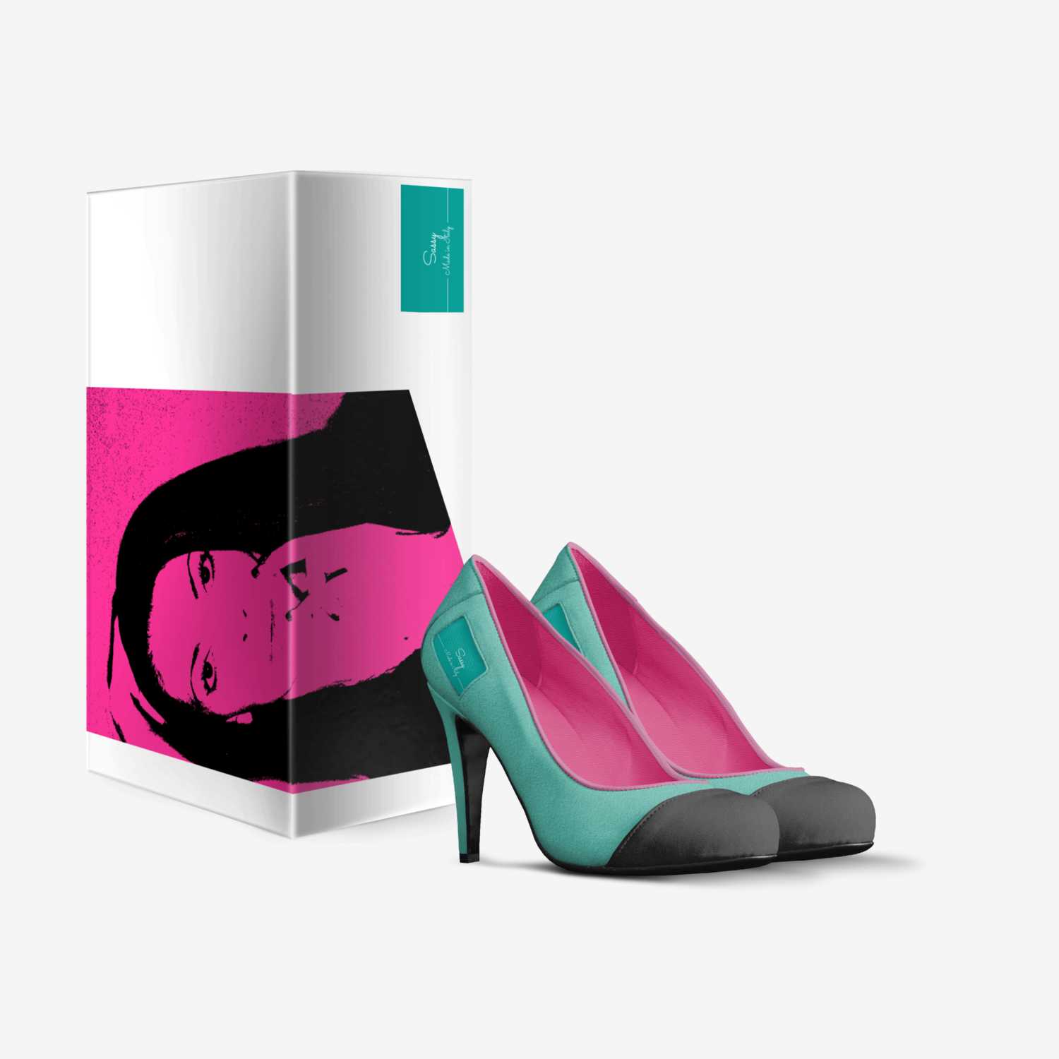 Sassy custom made in Italy shoes by Deanna Cortez | Box view