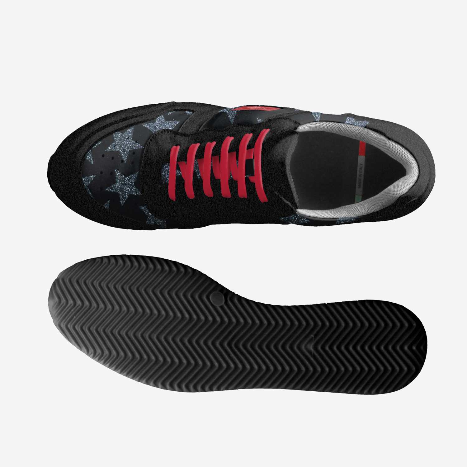 The Runaway custom made in Italy shoes by Reyie Delgado | Top view
