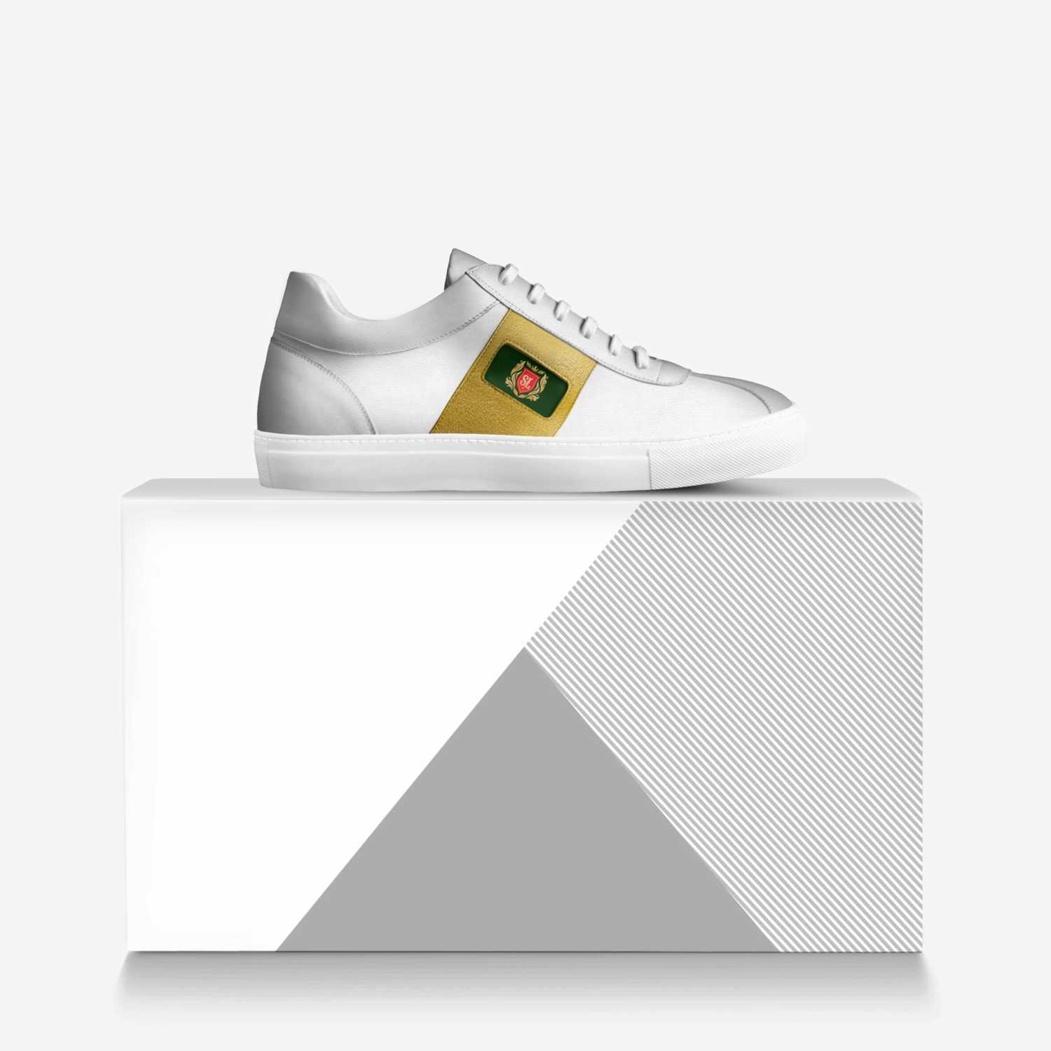 SL custom made in Italy shoes by Lucien M Kabuya | Over box view
