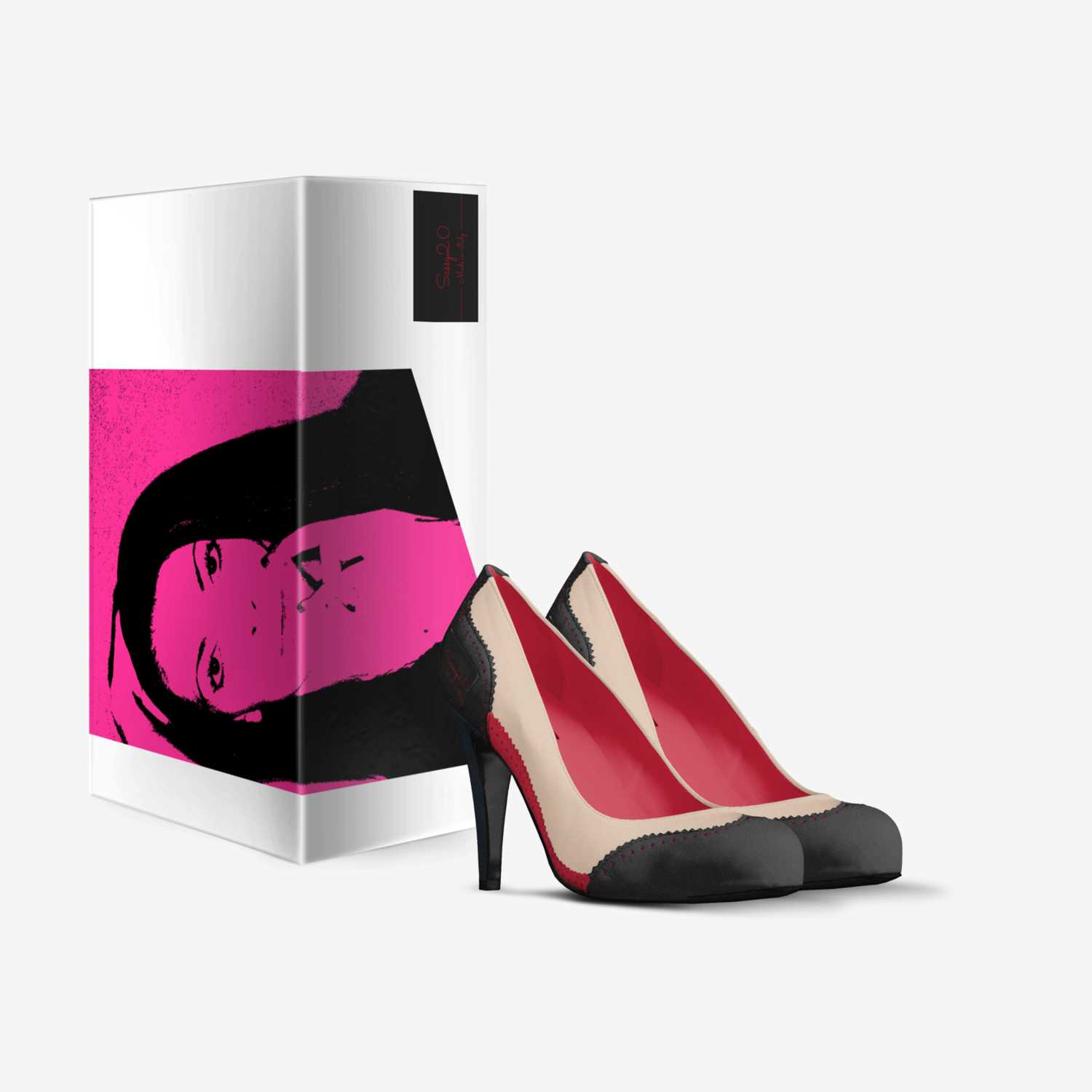 Sassy2.0 custom made in Italy shoes by Deanna Cortez | Box view