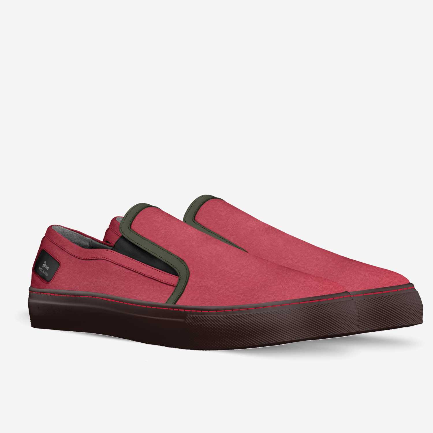 Rosses custom made in Italy shoes by Roscoe Brown | Double view