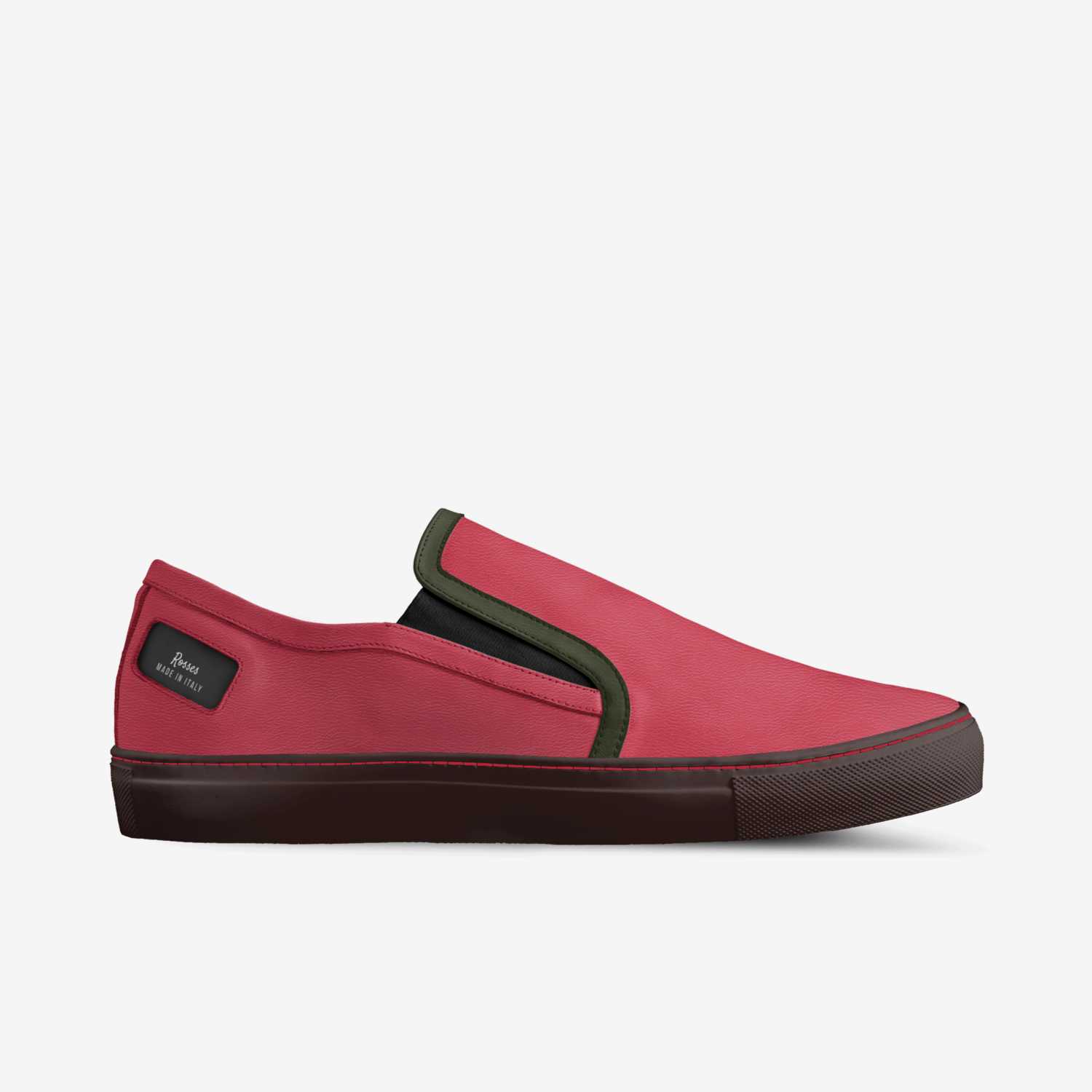 Rosses custom made in Italy shoes by Roscoe Brown | Side view