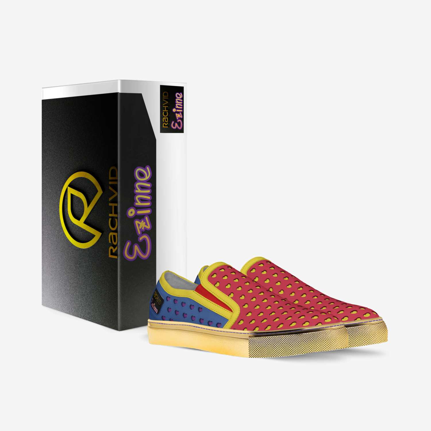 Rachvid Ezinne custom made in Italy shoes by David Ayegba | Box view