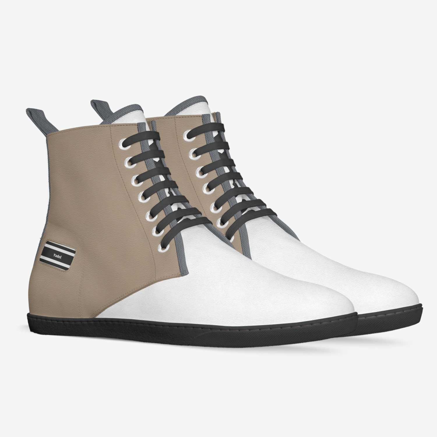 Yadel custom made in Italy shoes by Yadel Anumudu | Double view