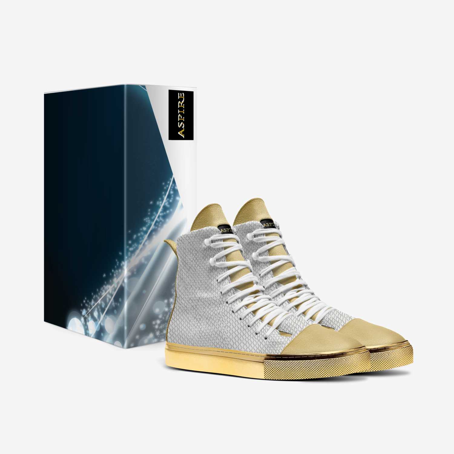 Aspire VIP custom made in Italy shoes by Markeith Scott | Box view