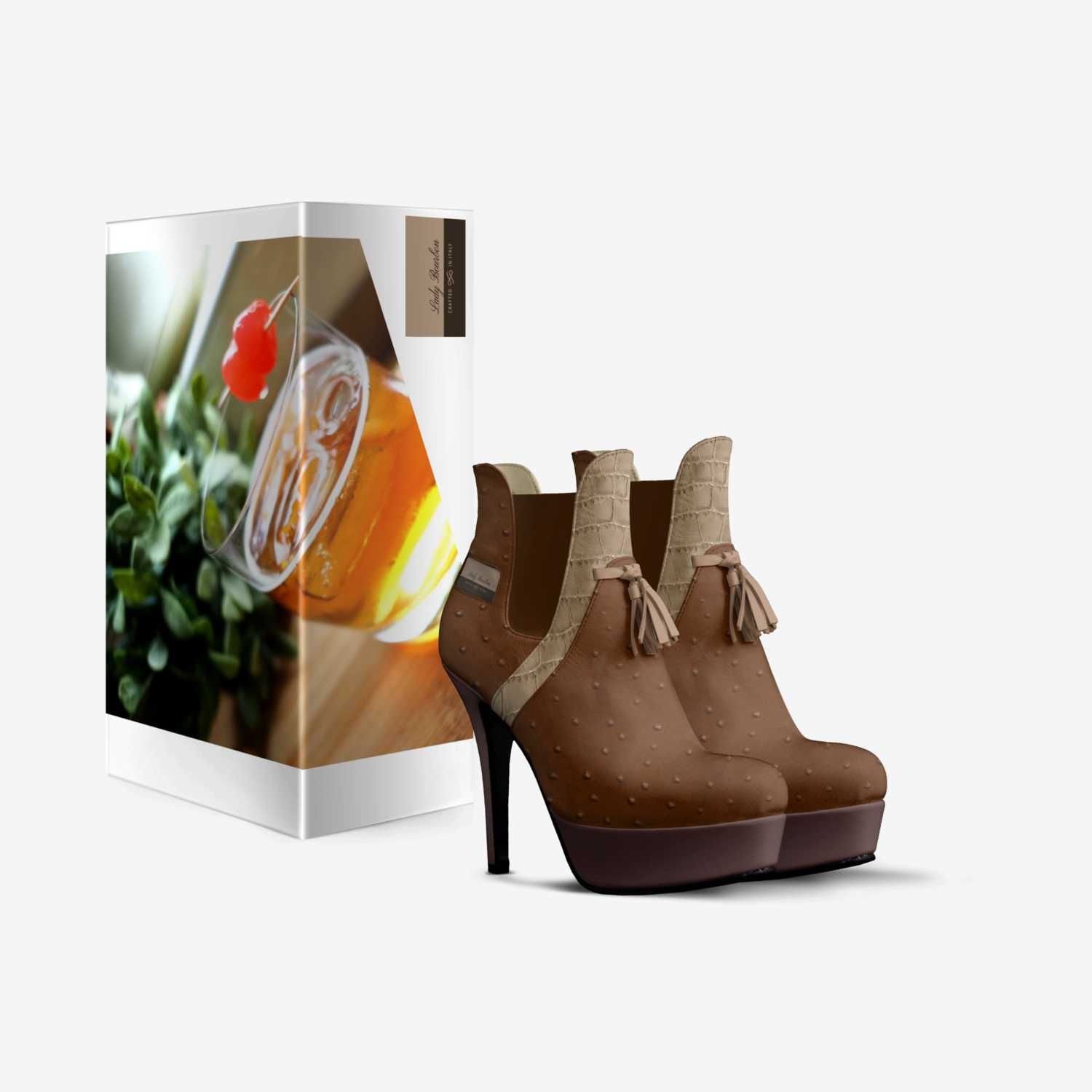 Lady Bourbon custom made in Italy shoes by J. Clay | Box view