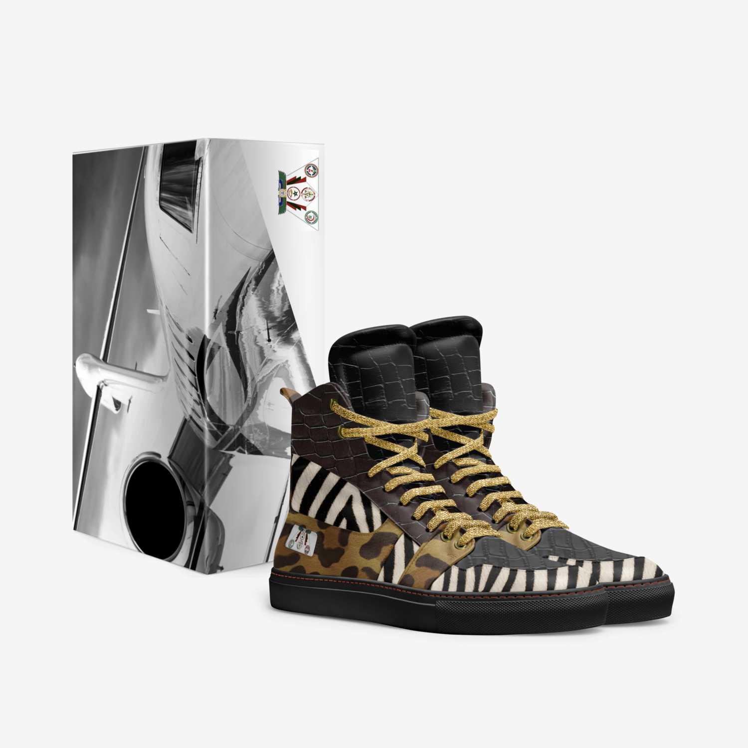 Jungle Life custom made in Italy shoes by Brandon Kees | Box view