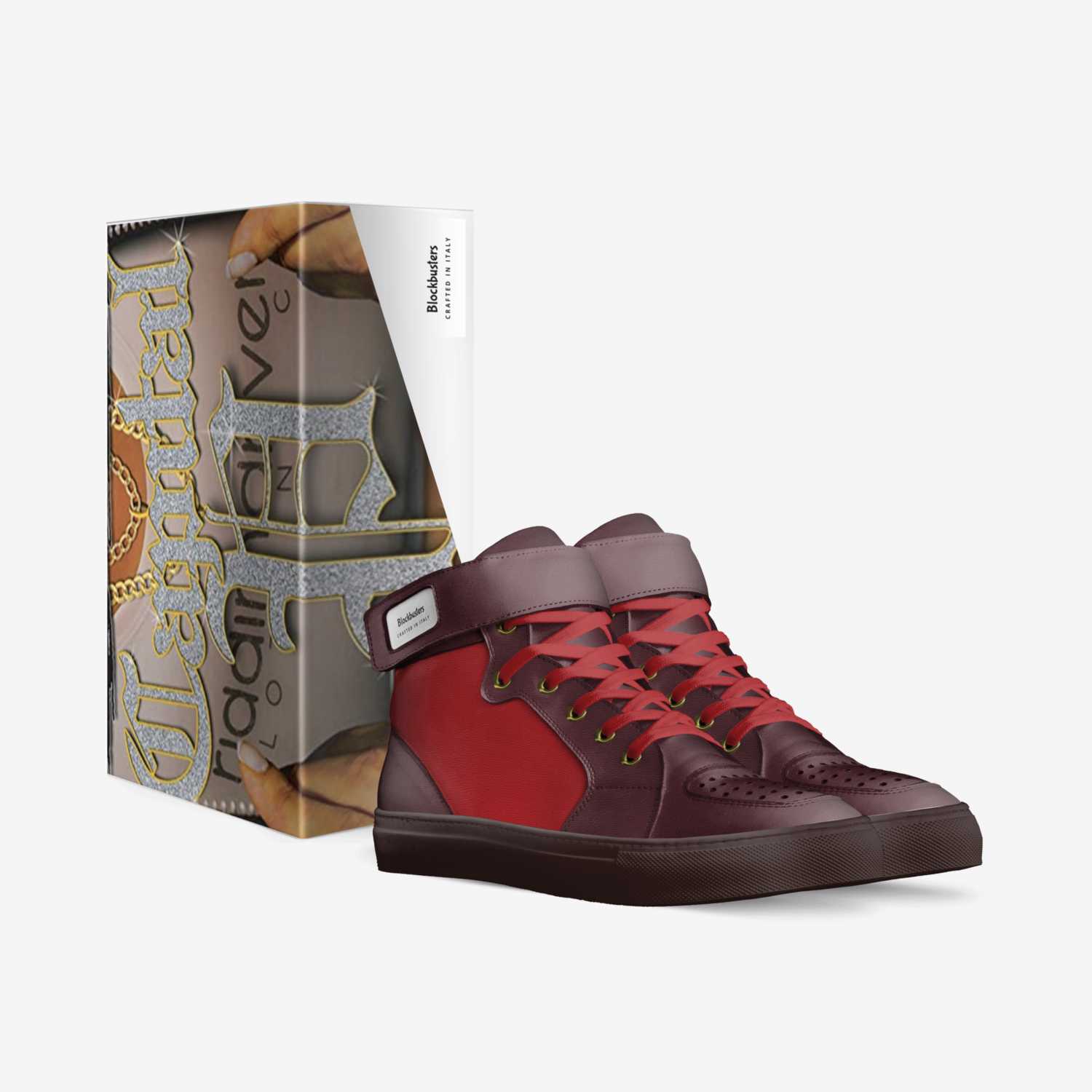 Blockbusters  custom made in Italy shoes by Davien Watson | Box view
