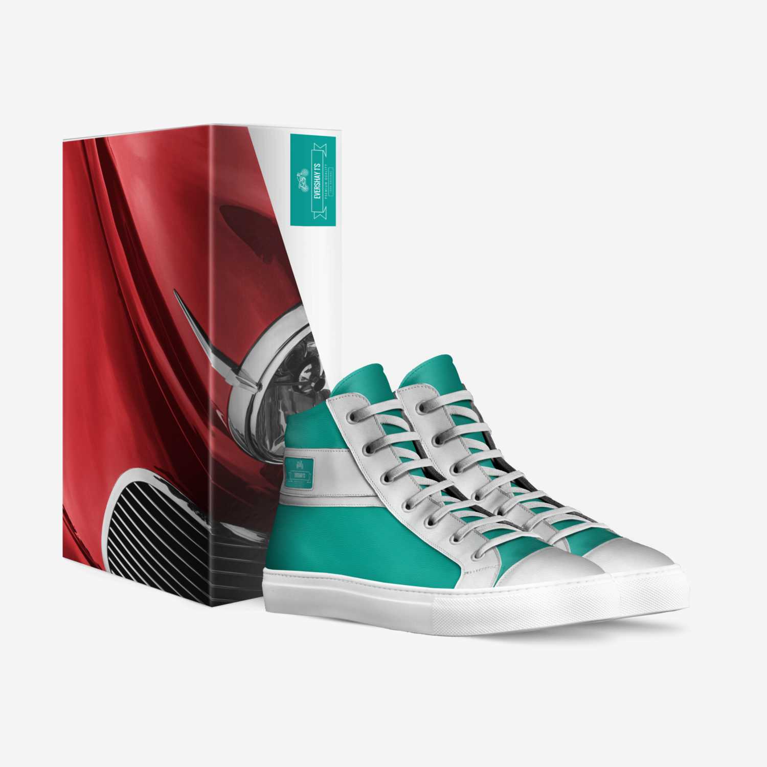 evershay 1's custom made in Italy shoes by Lakendrick Perry | Box view