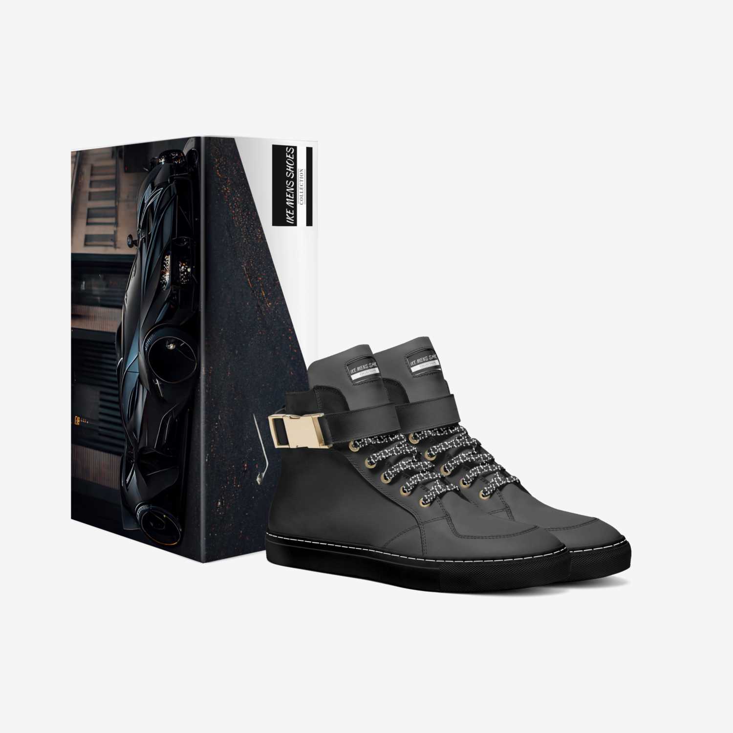 IKE MENS SHOES custom made in Italy shoes by Isaac A Mensah | Box view