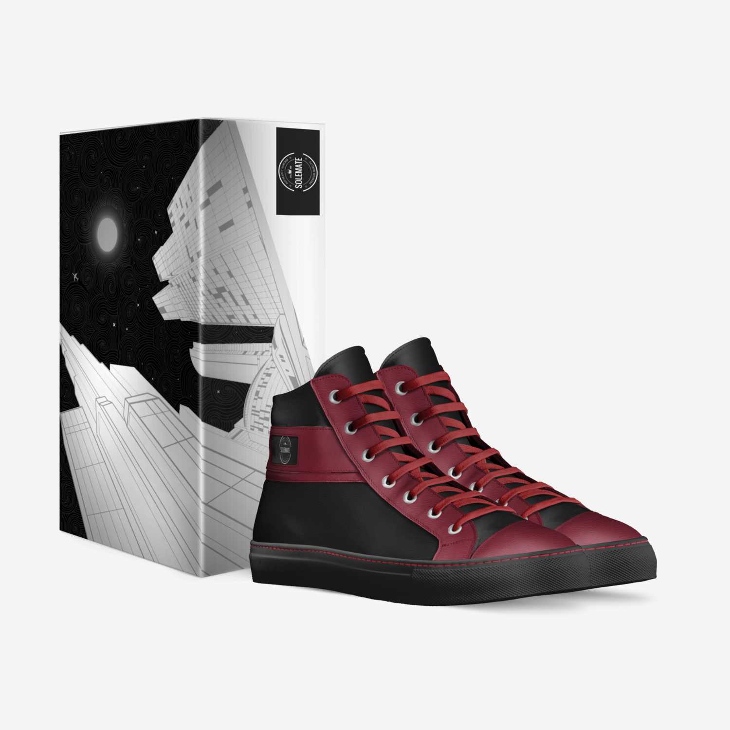 SoleMate  custom made in Italy shoes by Durango Payne Mr. | Box view
