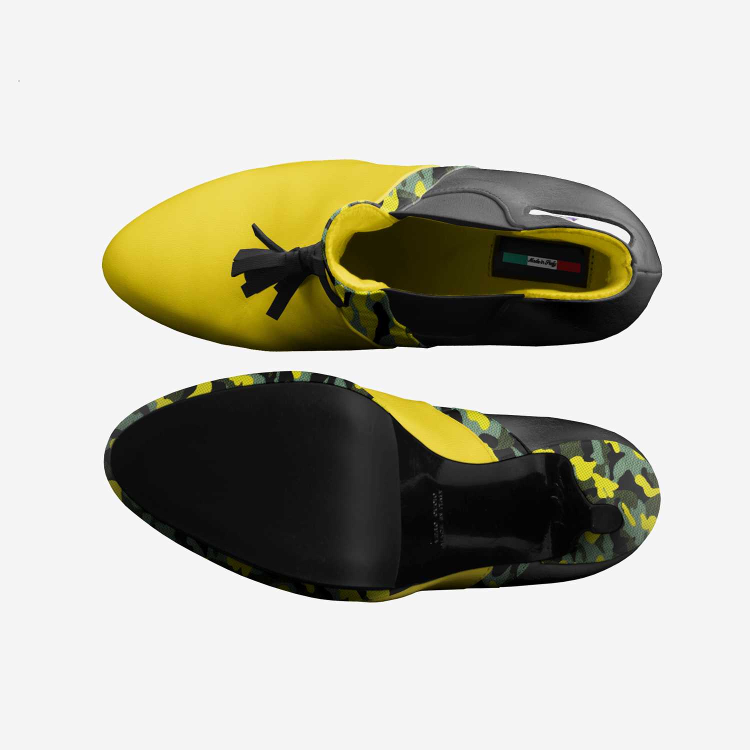 sexy girl fashion custom made in Italy shoes by Sher-vawn Robinson | Top view
