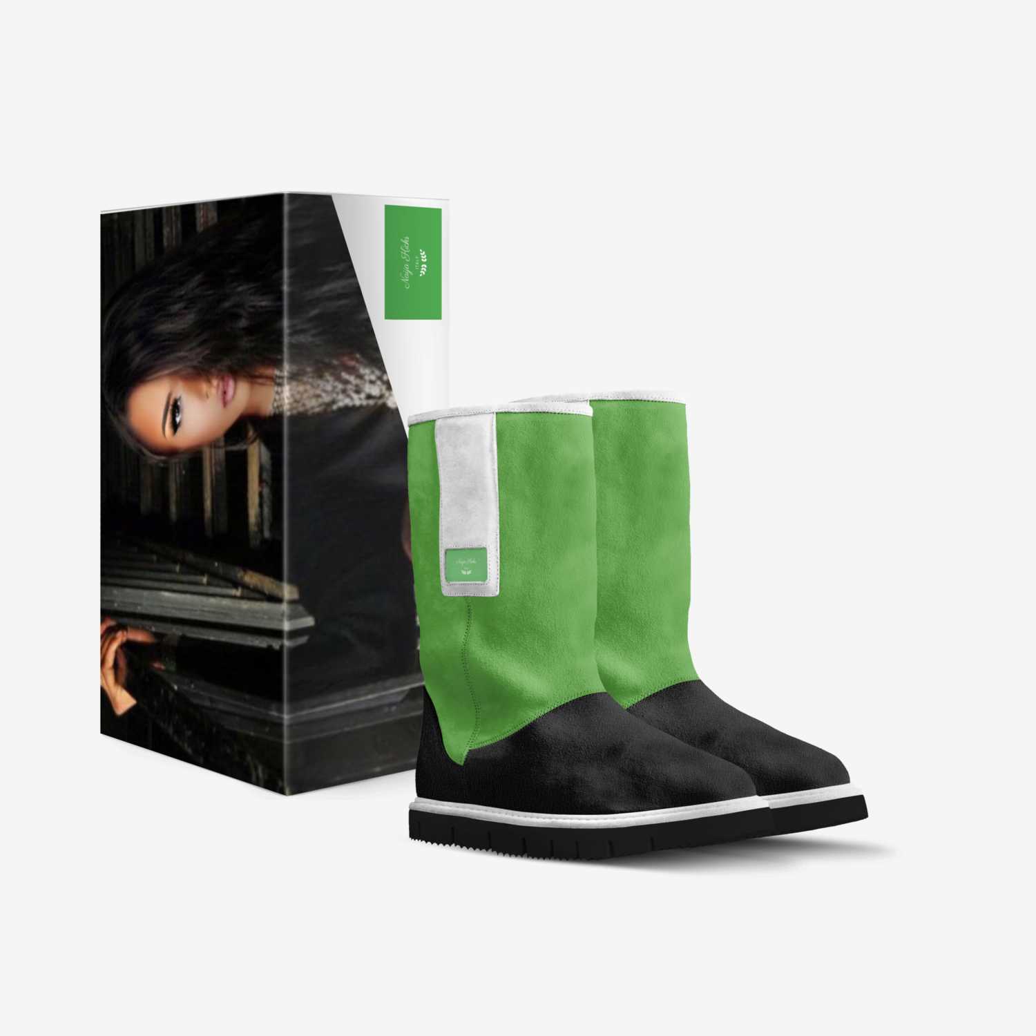 Naija Kicks custom made in Italy shoes by Kendra Aliu | Box view