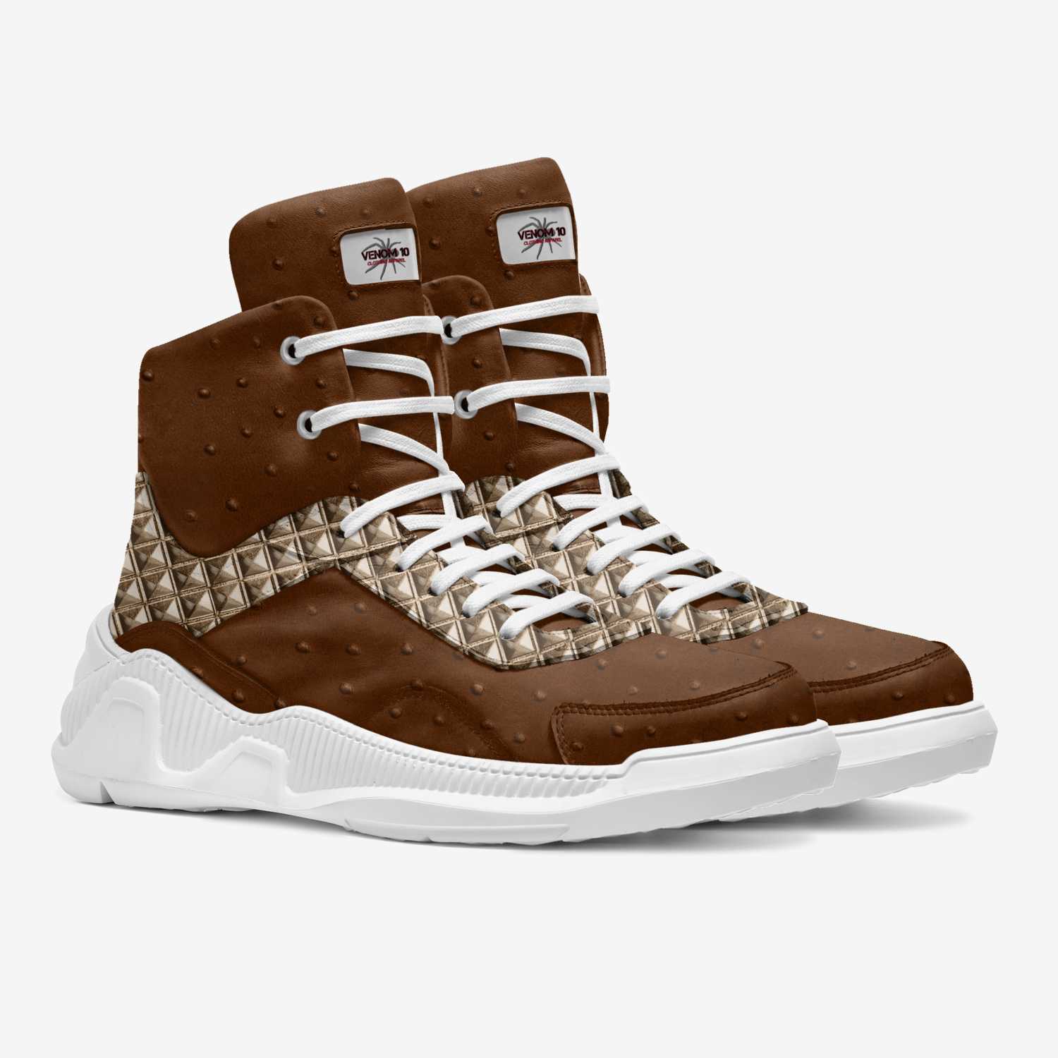 Venom Force custom made in Italy shoes by Antonio James | Double view