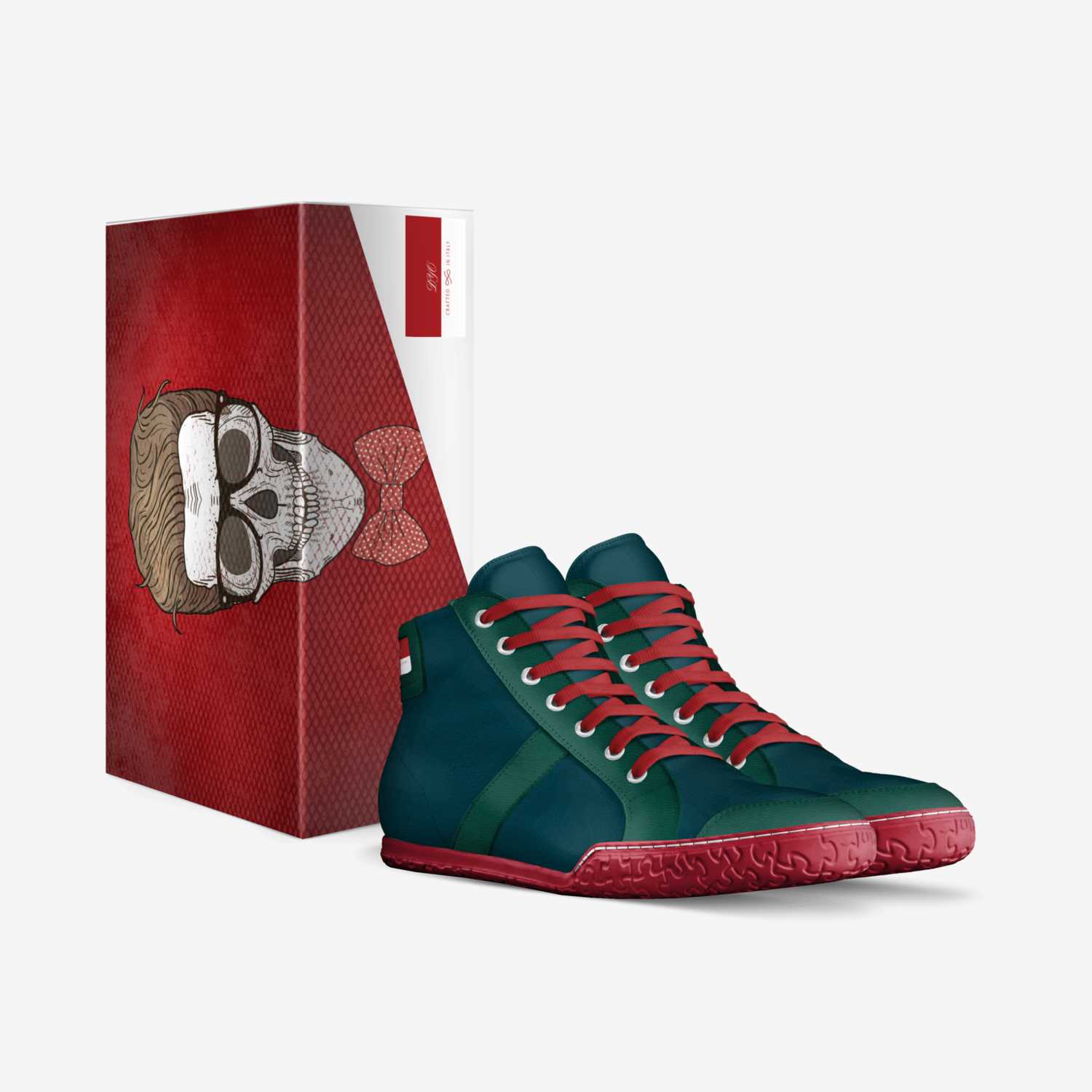 DY100 custom made in Italy shoes by Darryl Nealy | Box view