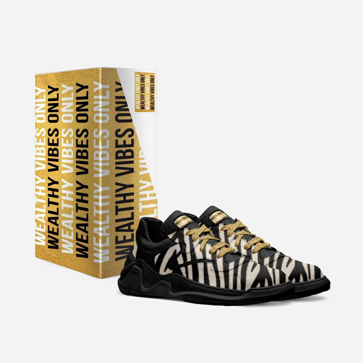 WEALTHY VIBESWORLD custom made in Italy shoes by Wealthy Vibes | Box view