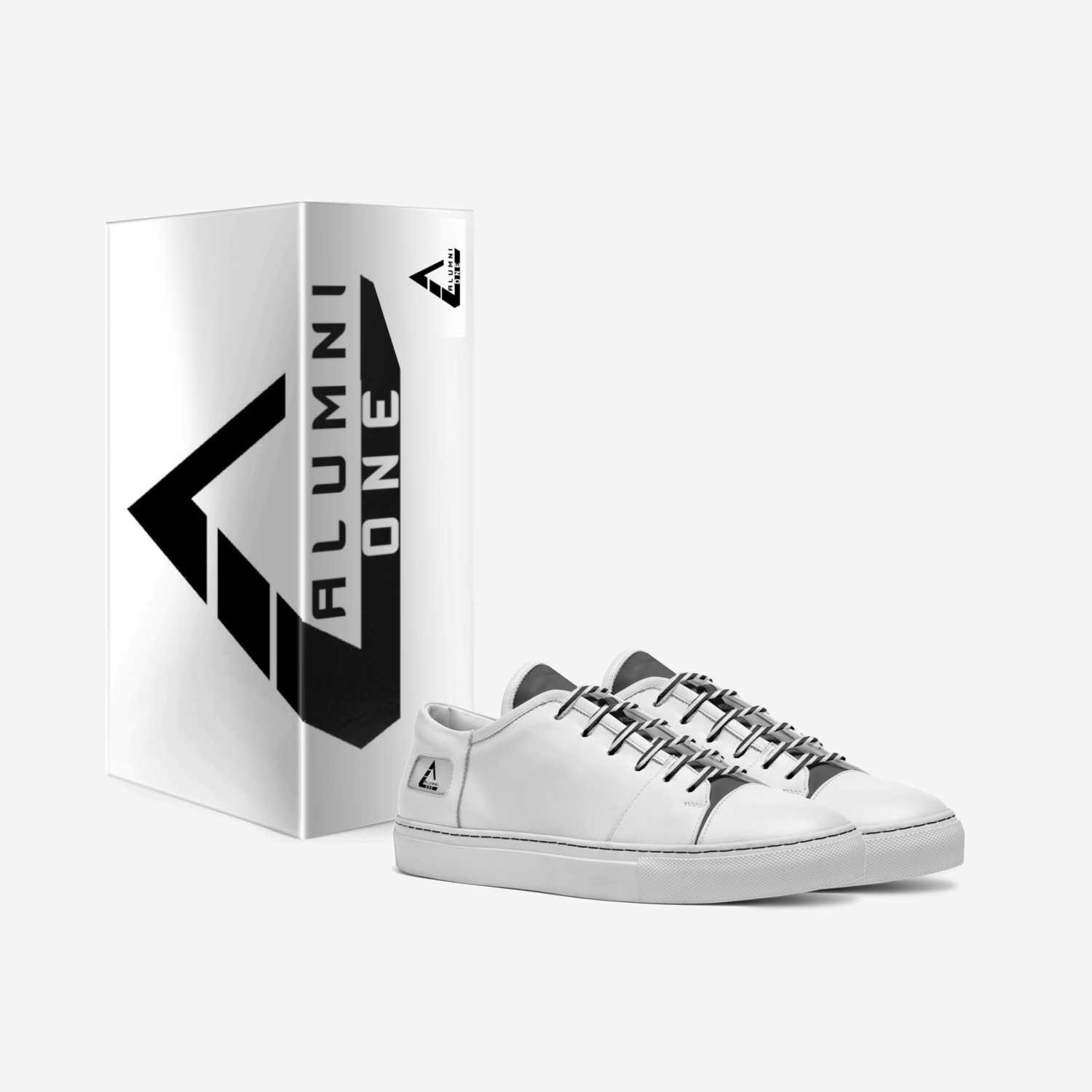 Alumni One custom made in Italy shoes by Style With Kicks | Box view