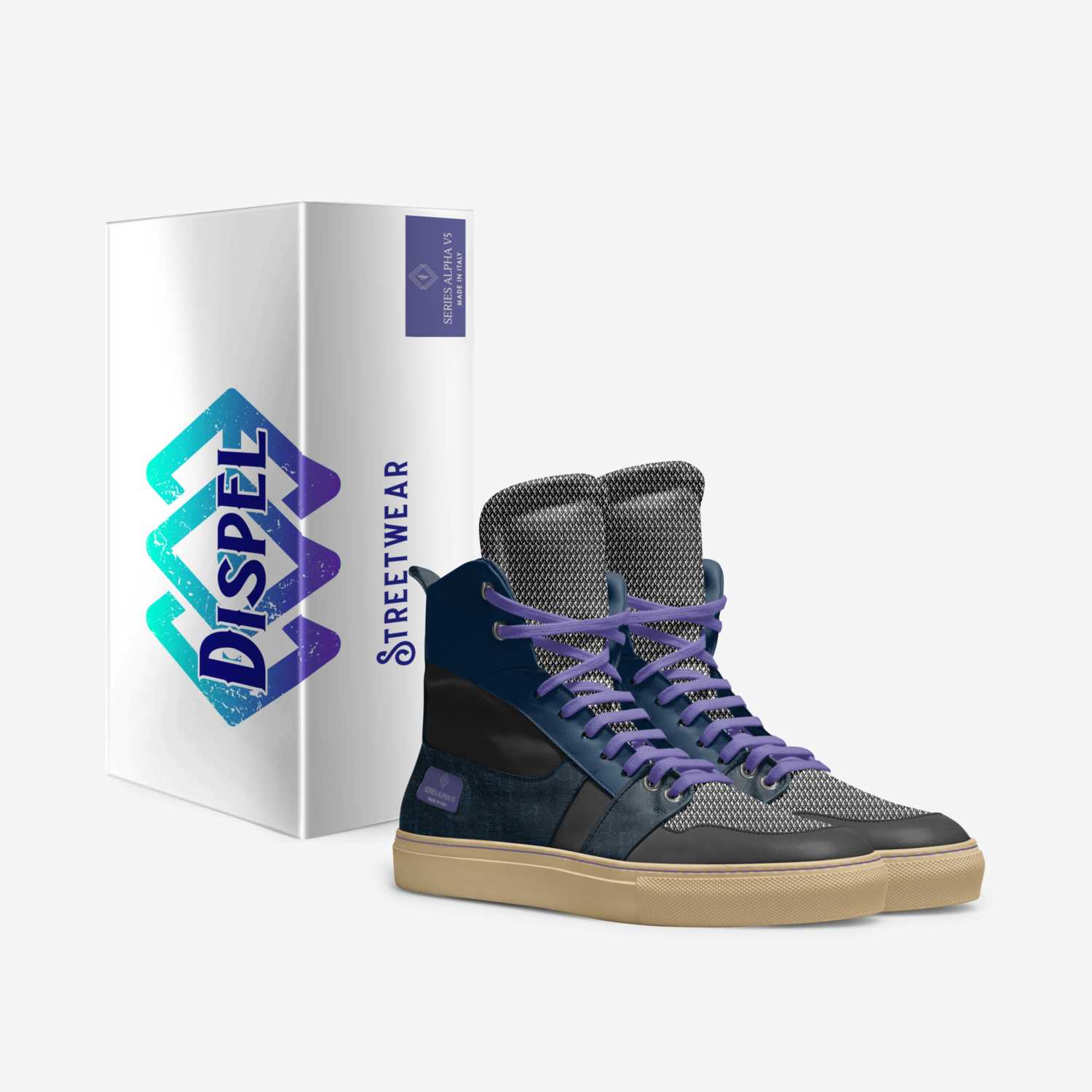 Series Alpha V5 custom made in Italy shoes by Ryan Jones | Box view