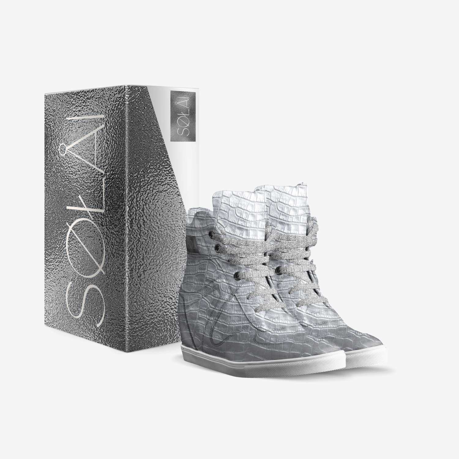 SOLAI custom made in Italy shoes by Shauntay Stewart | Box view