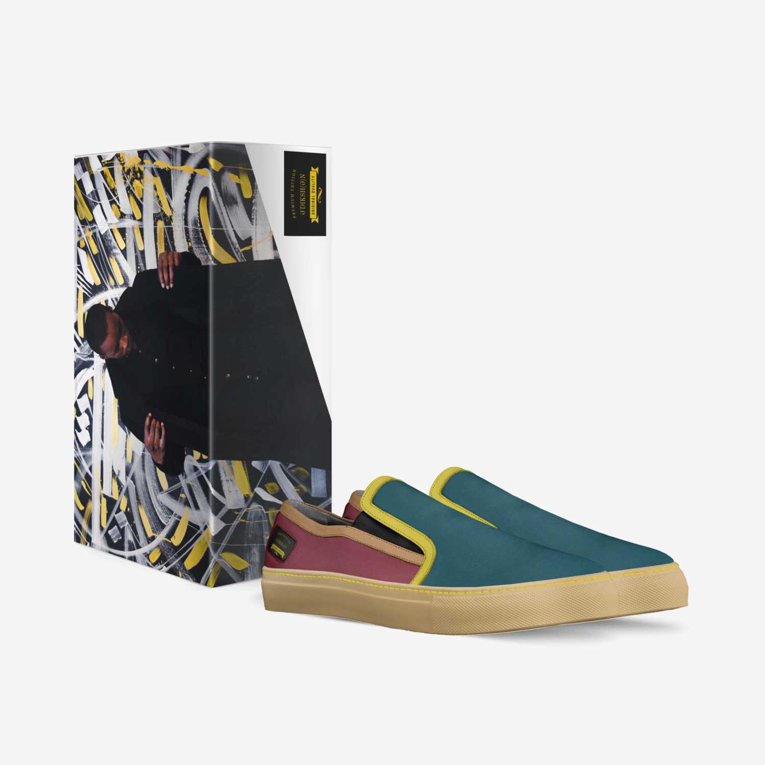 əˈDikSH(ə)n custom made in Italy shoes by Sharon Shearz | Box view