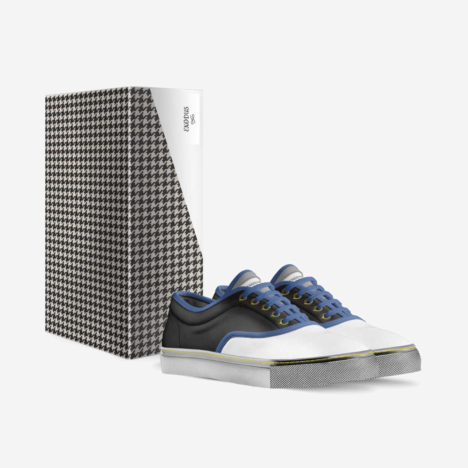 EXODUS custom made in Italy shoes by Gloria Walton | Box view
