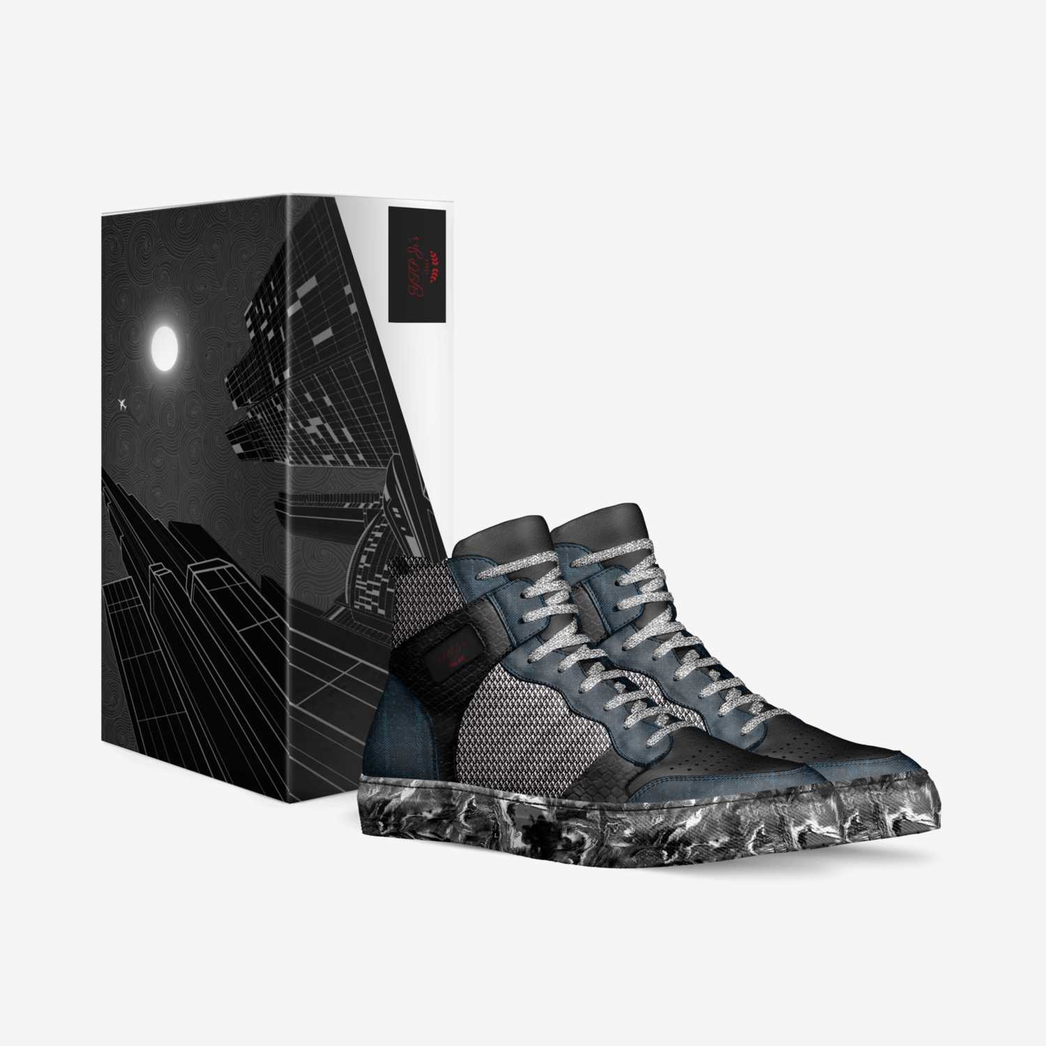 YTP JR custom made in Italy shoes by Yaphett The Prophet | Box view