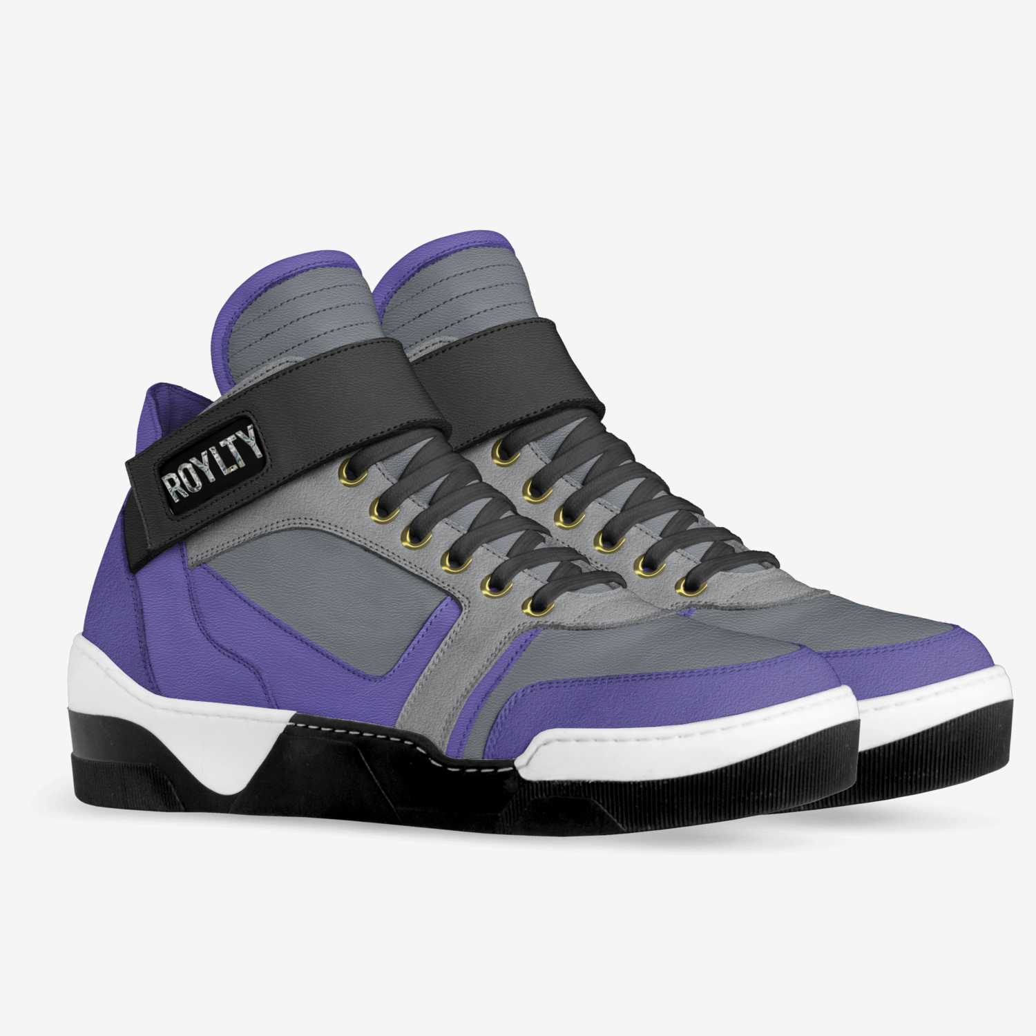 Royal Flush Gang R custom made in Italy shoes by Parris Gardner | Double view