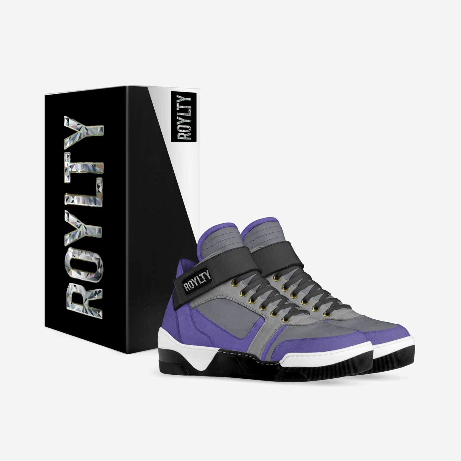 Royal Flush Gang R custom made in Italy shoes by Parris Gardner | Box view