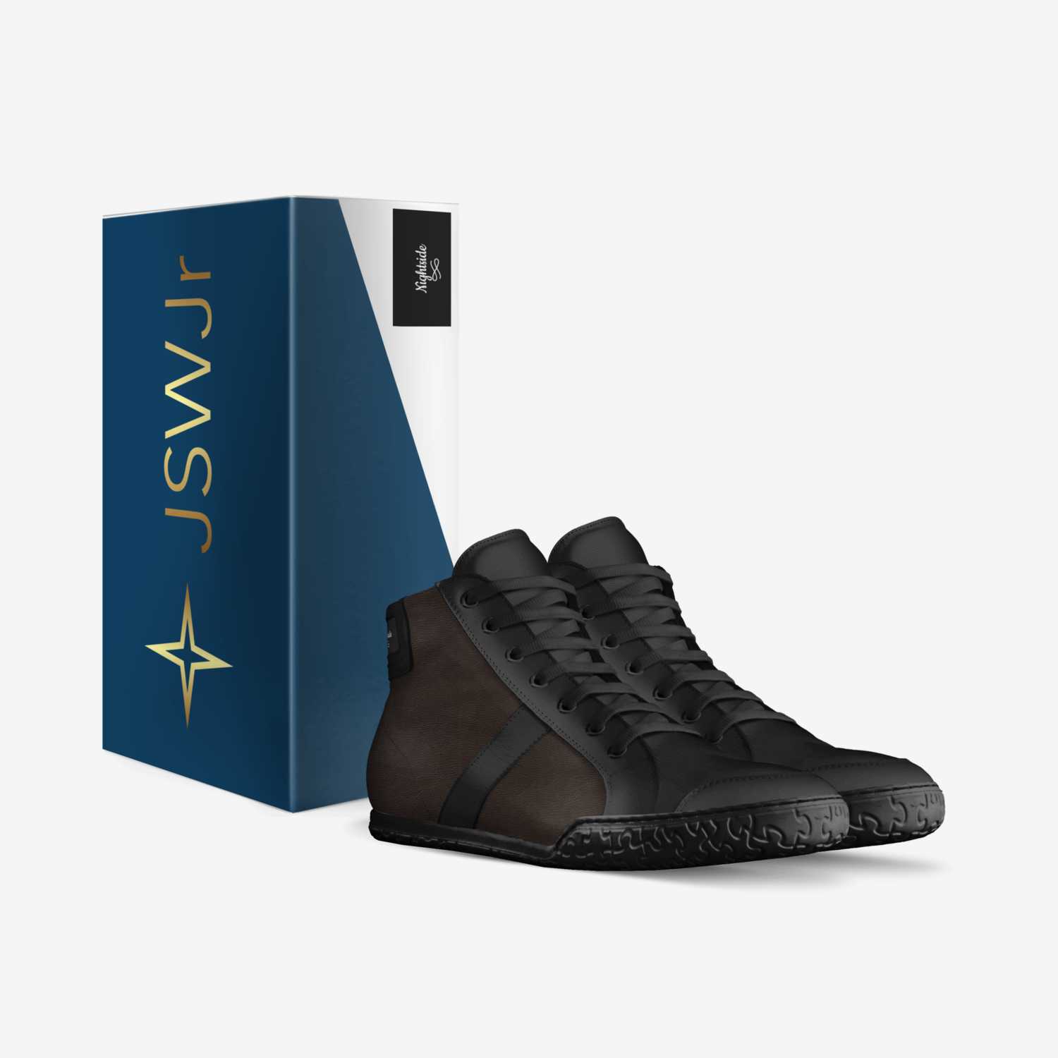 Nightside custom made in Italy shoes by Joseph Williams | Box view