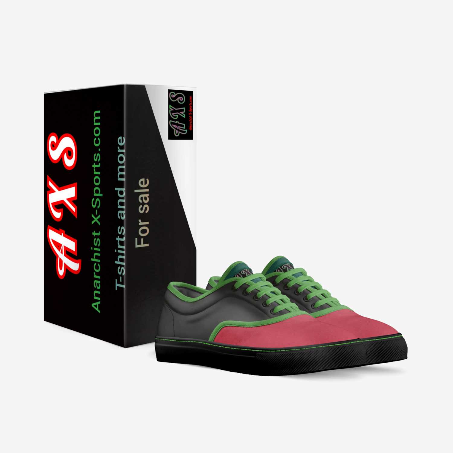 Cyclops custom made in Italy shoes by Anarchist X-sports | Box view
