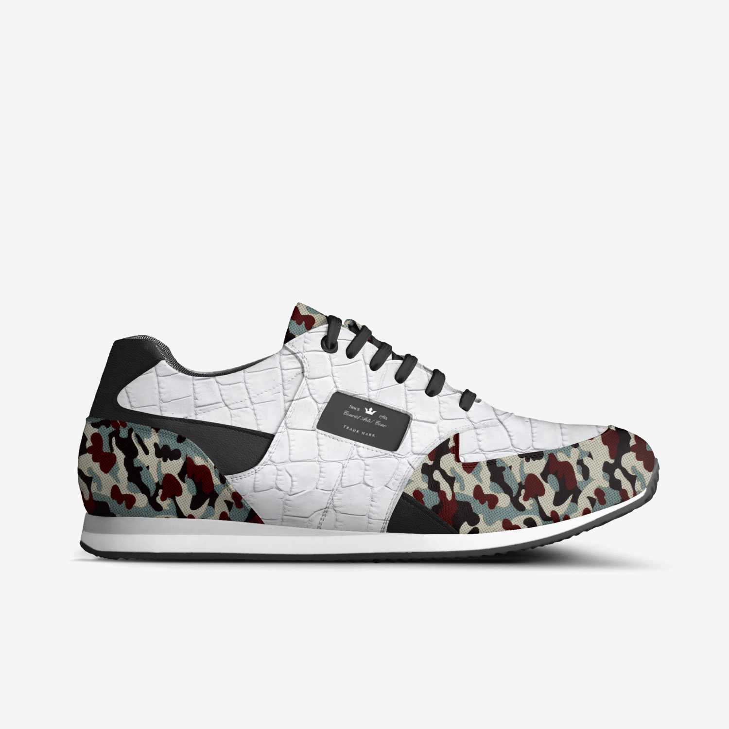 Convict Arts/ Conv custom made in Italy shoes by Julian Broski | Side view