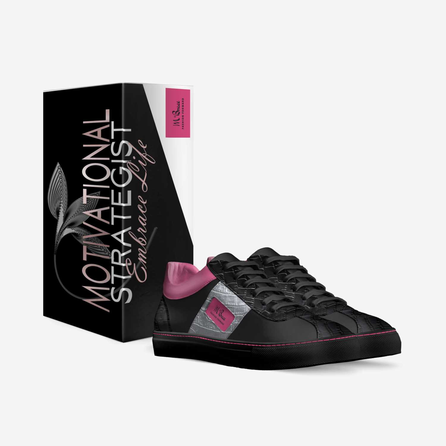M'Brace custom made in Italy shoes by Regenia Harrell | Box view