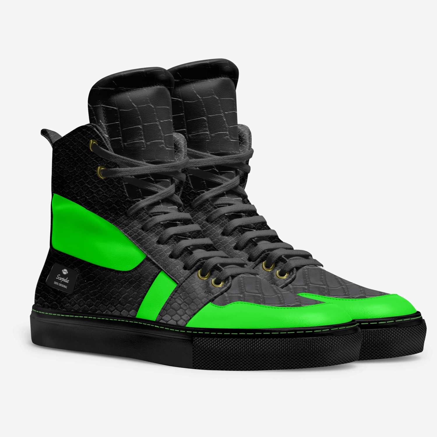 Scarpalux custom made in Italy shoes by Arnulfo Figueroa | Double view