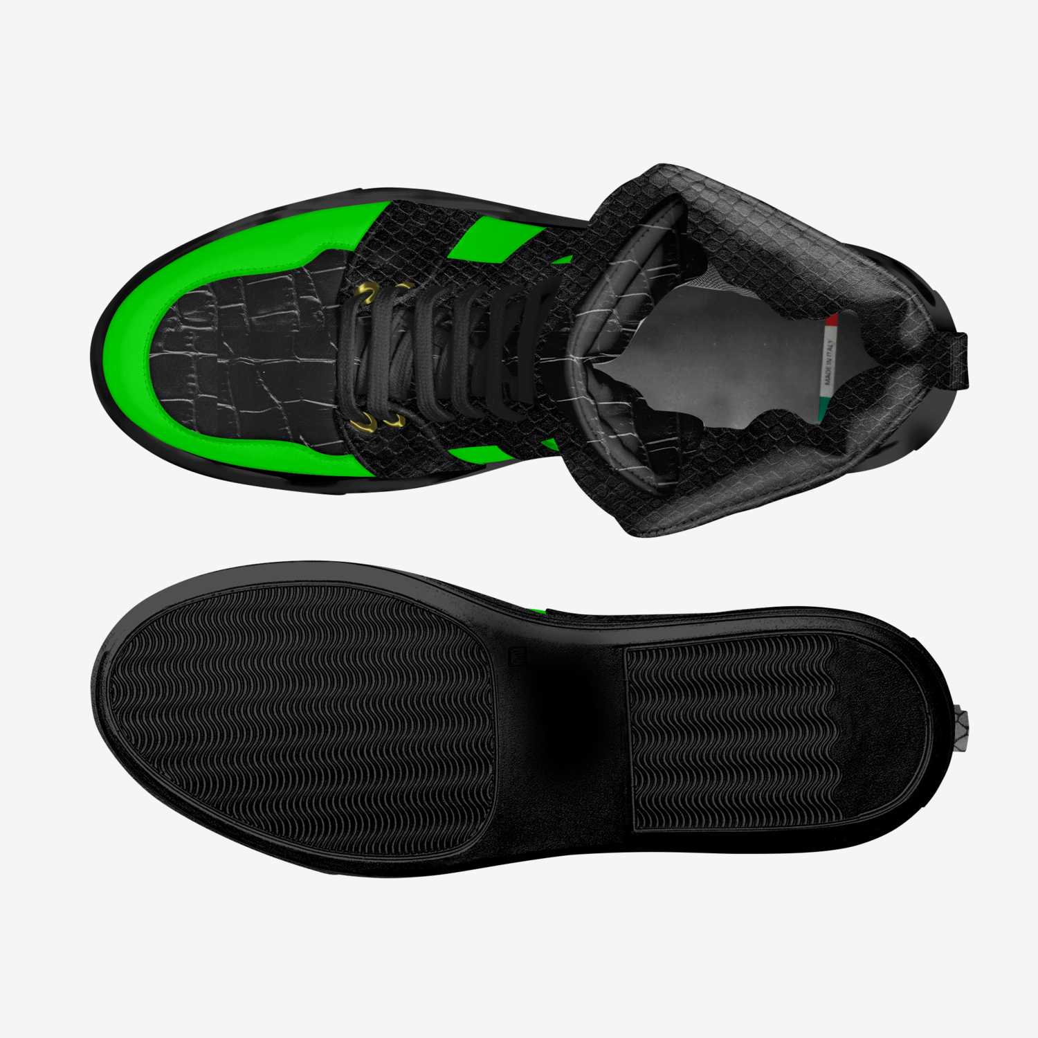 Scarpalux custom made in Italy shoes by Arnulfo Figueroa | Top view
