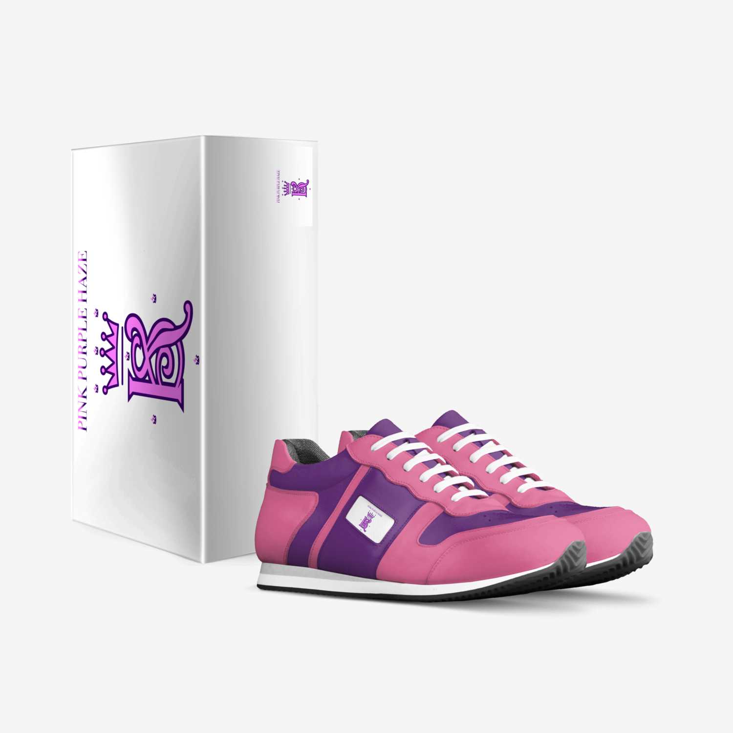 PINK PURPLE HAZE custom made in Italy shoes by T.michelle Roberts | Box view