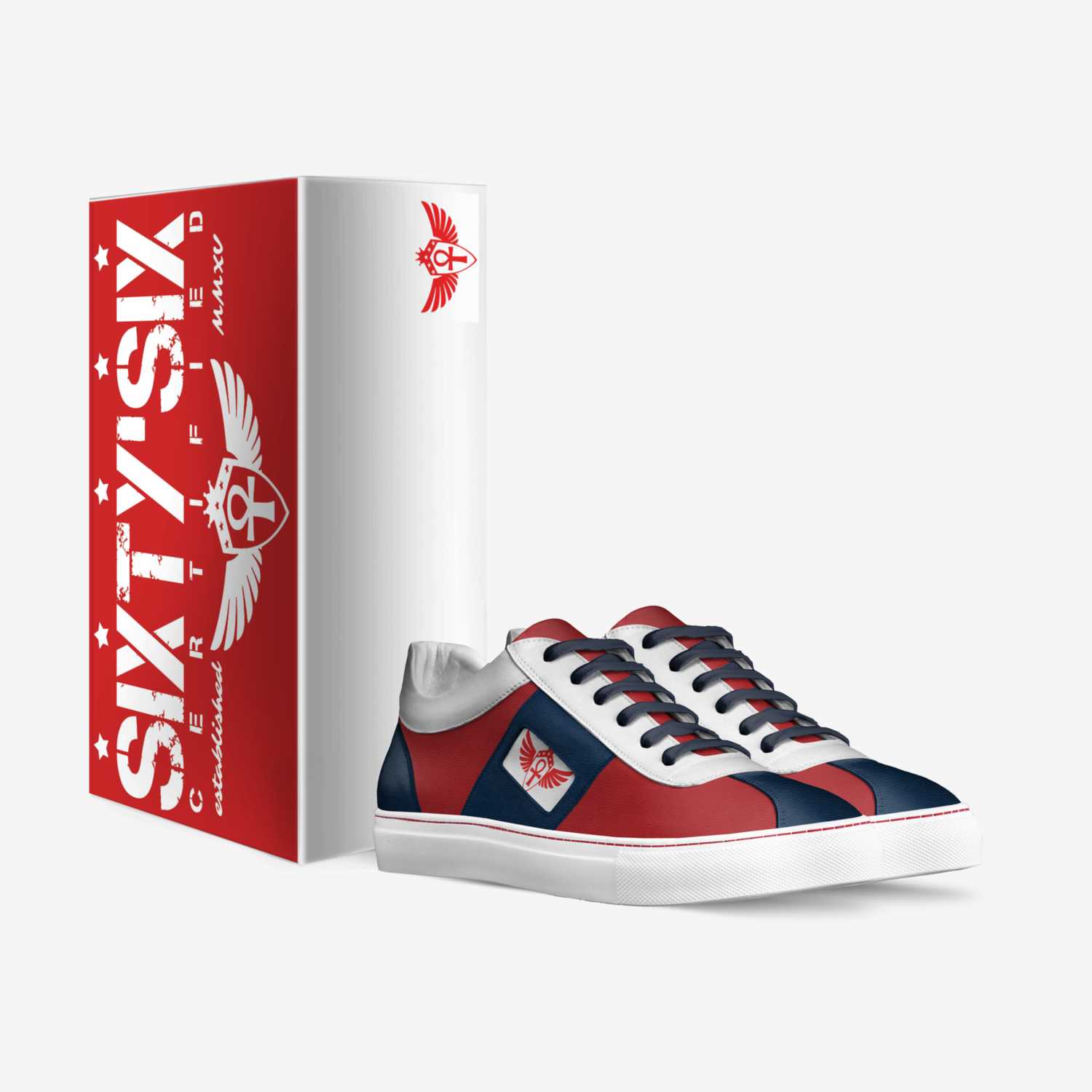 SS-J4 custom made in Italy shoes by Michael Jones | Box view
