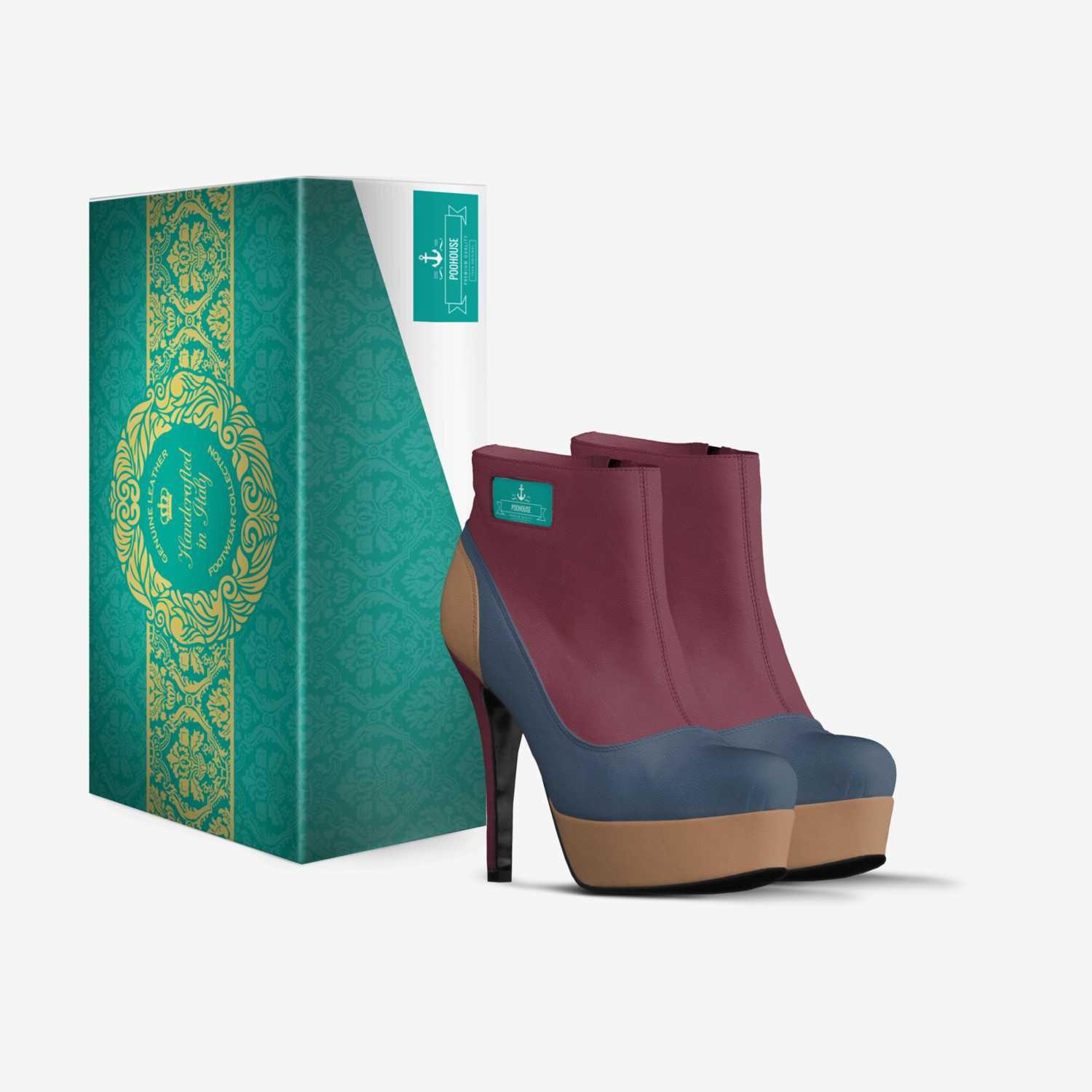 Poohouse  custom made in Italy shoes by Tyron Mccoy | Box view