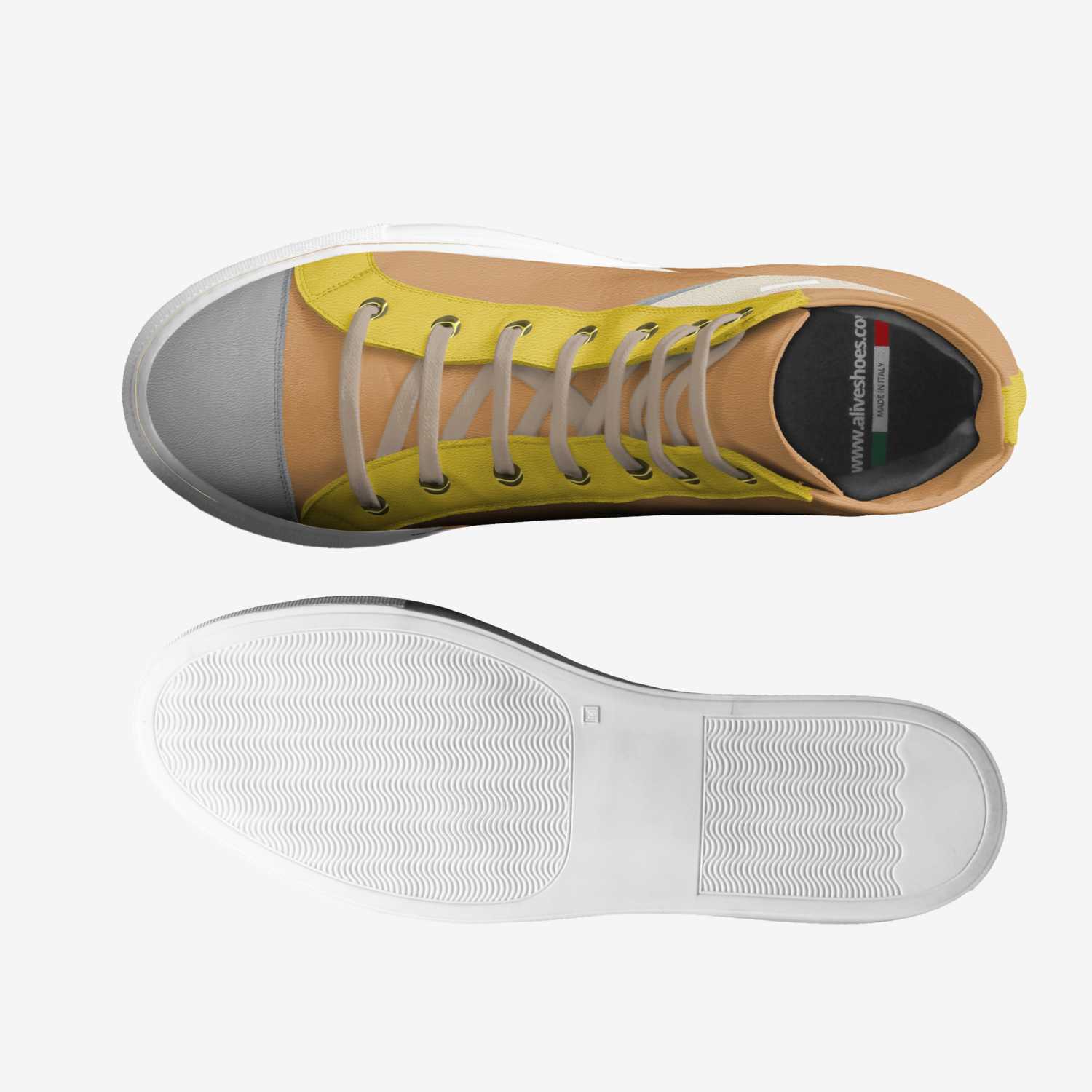 True faithfull custom made in Italy shoes by John Ashe | Top view