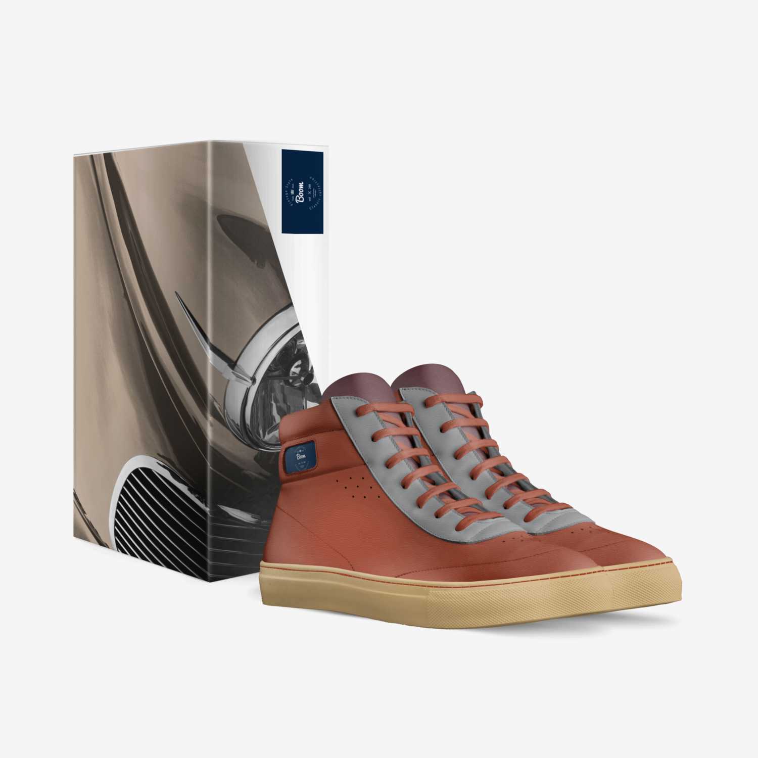 Boom custom made in Italy shoes by Tyron Mccoy | Box view