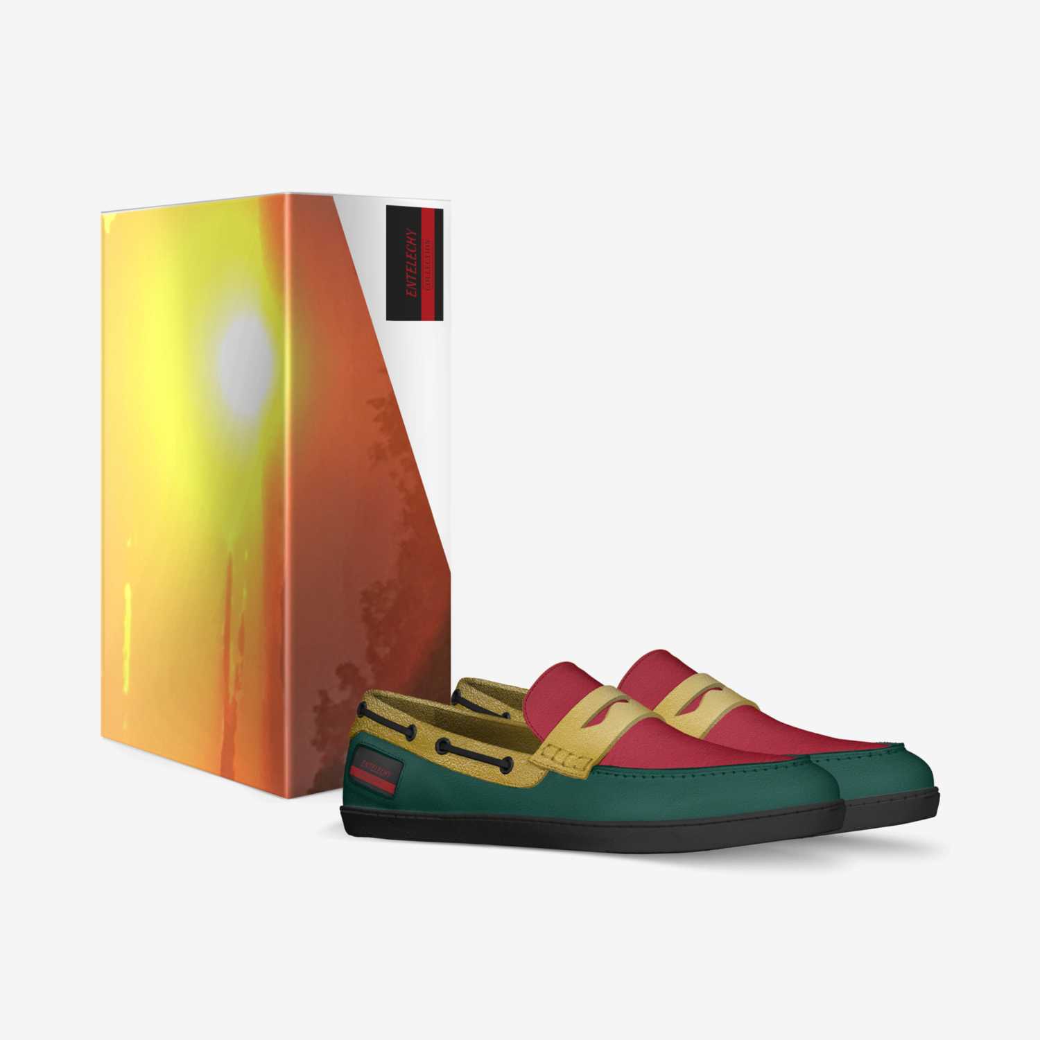 ENTELECHY custom made in Italy shoes by Charles Cubby Butler | Box view