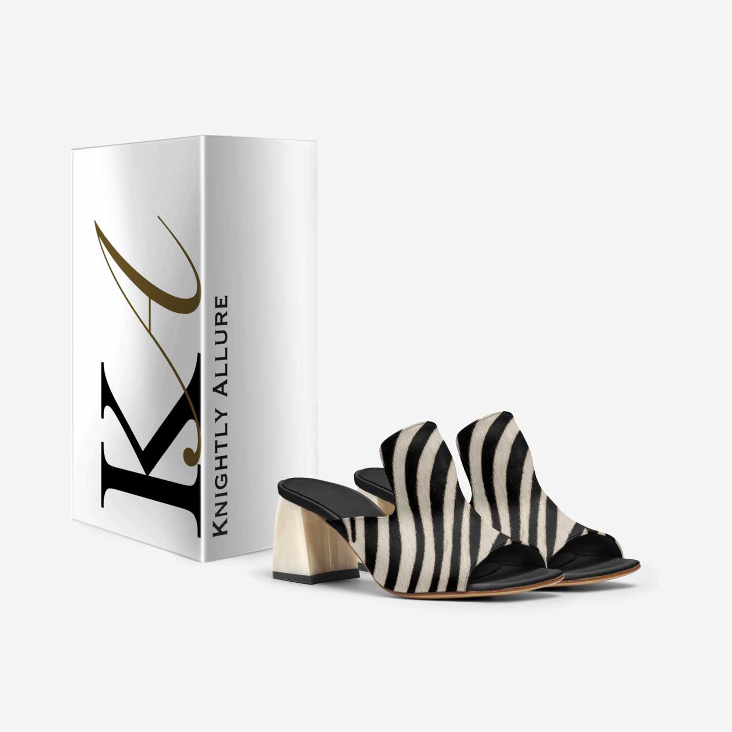 Kissing Aliens custom made in Italy shoes by Kenya Anais | Box view