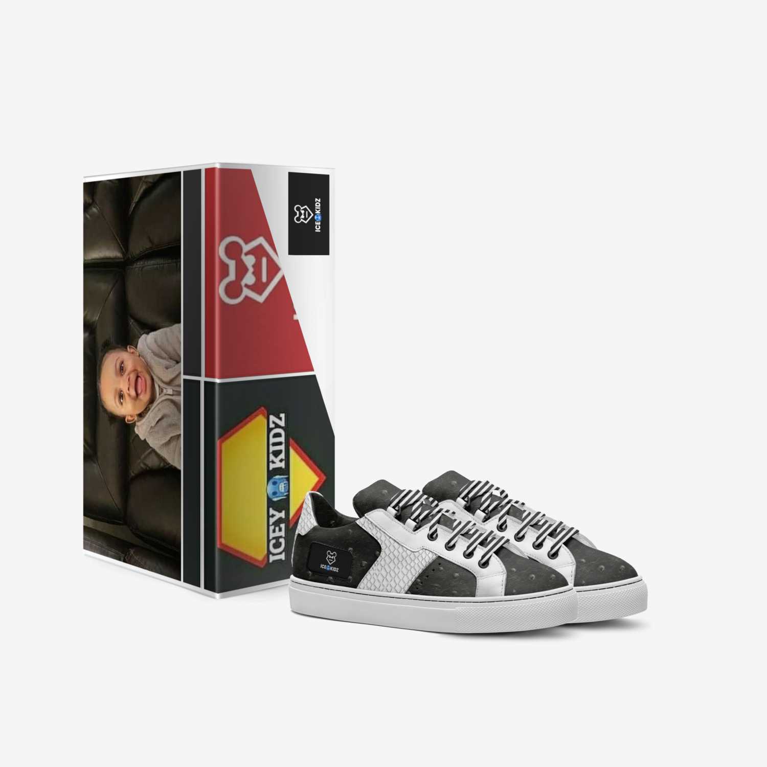 ICE🥶KIDZ custom made in Italy shoes by Dashawn Johnson | Box view