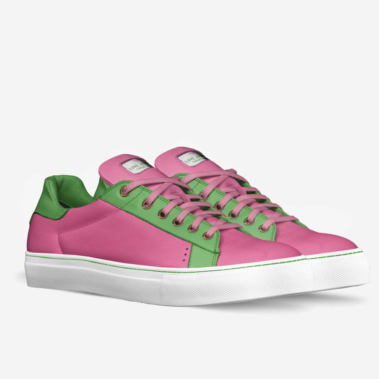 Love Journee custom made in Italy shoes by Tajada Barefield | Double view