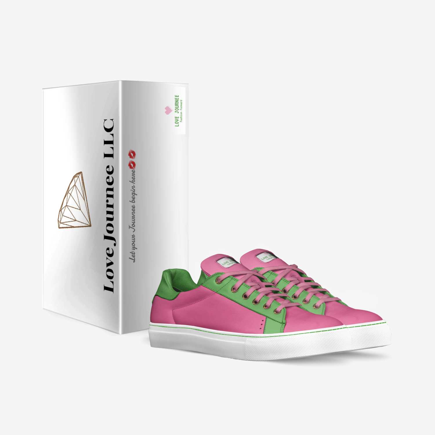 Love Journee custom made in Italy shoes by Tajada Barefield | Box view