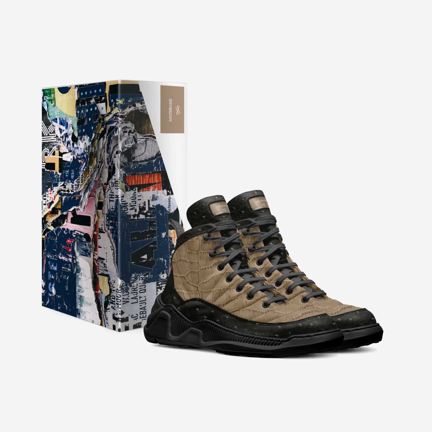 SOUTHWARD  custom made in Italy shoes by Lakeisha Sokoya | Box view