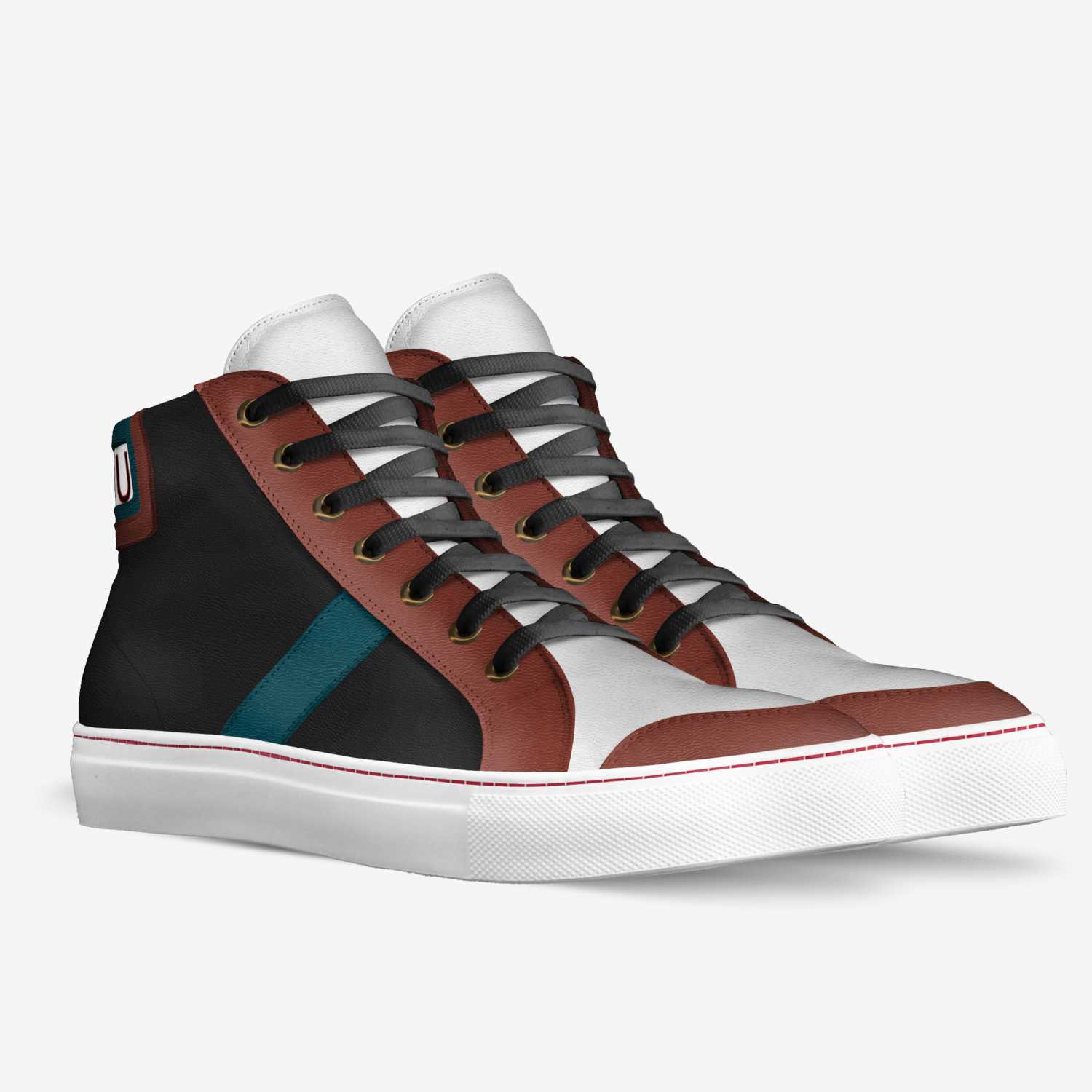 OU custom made in Italy shoes by Donald Hayes | Double view