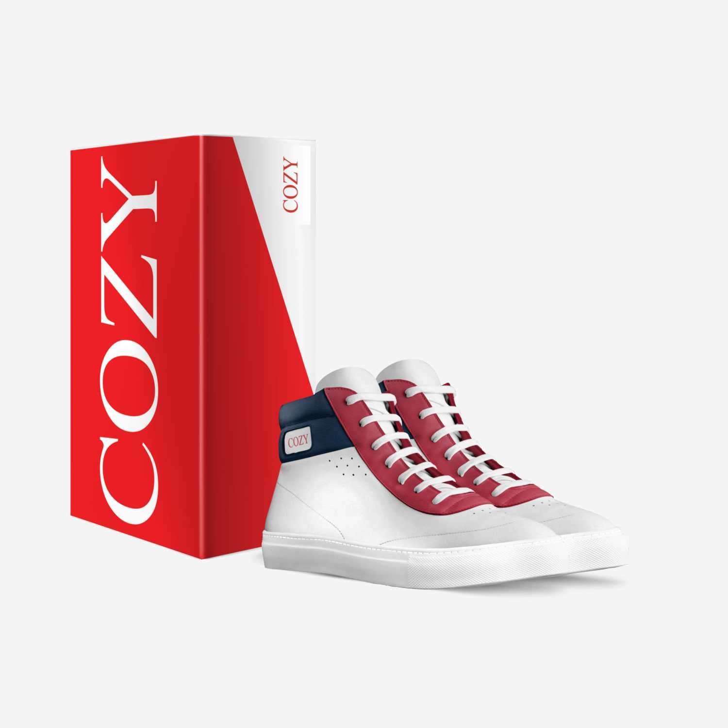 COZY KICKS 3 custom made in Italy shoes by Charles Mcusa | Box view