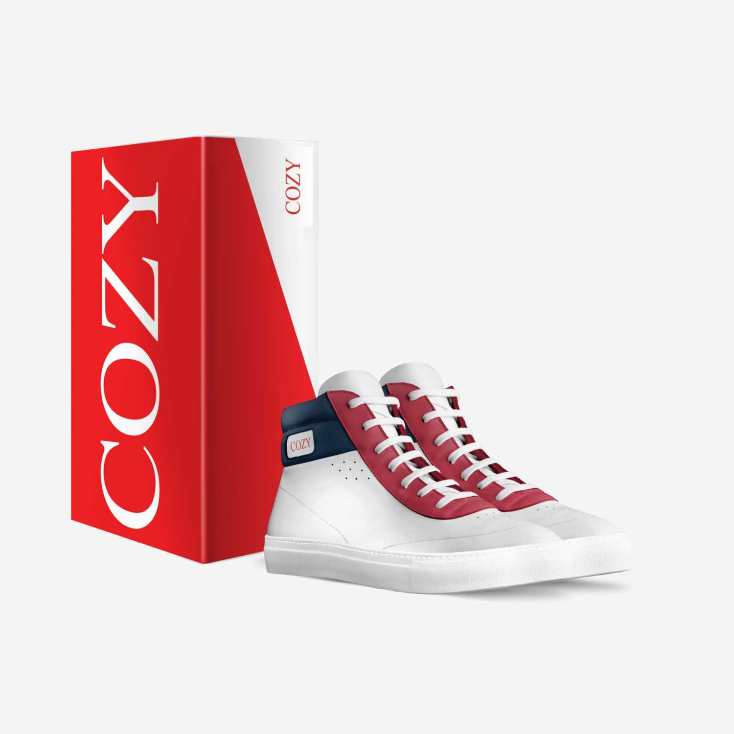 COZY KICKS 3 custom made in Italy shoes by Cozy | Box view
